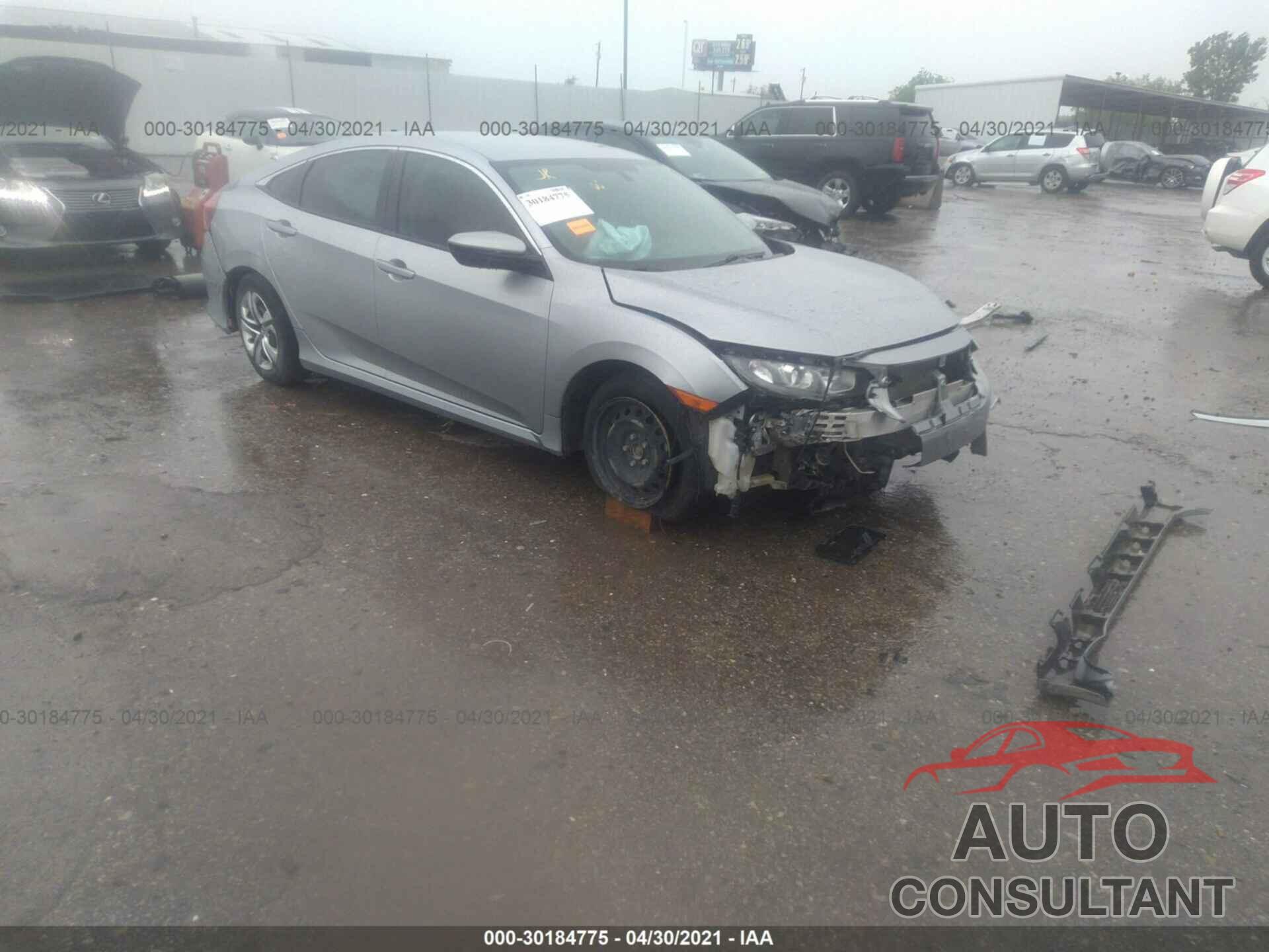 HONDA CIVIC SEDAN 2016 - 19XFC2F51GE070527