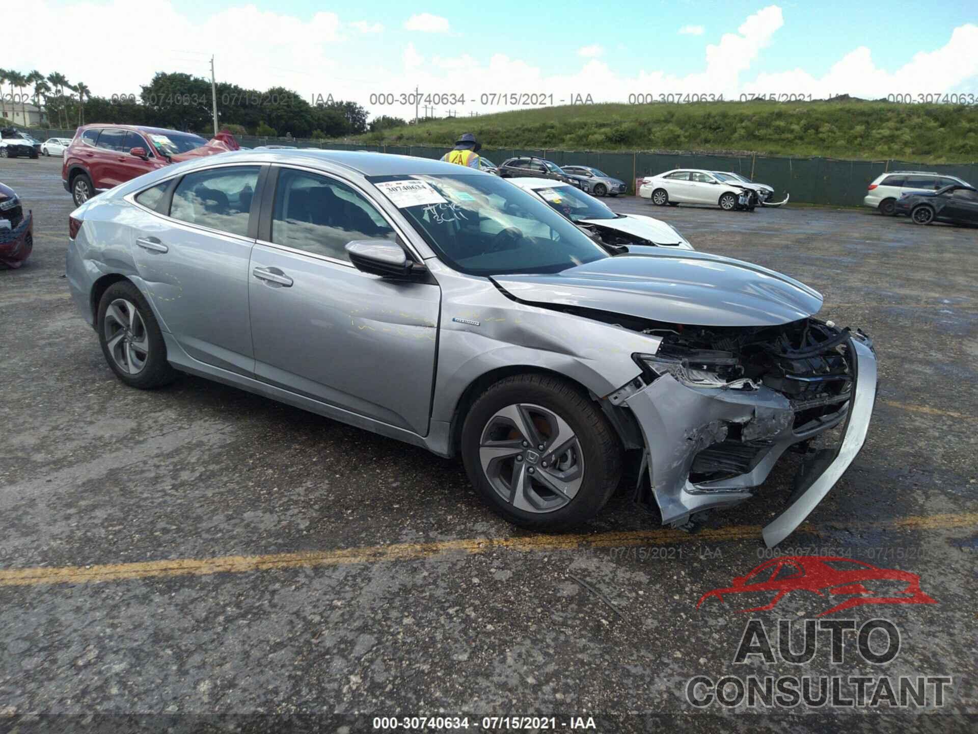 HONDA INSIGHT 2019 - 19XZE4F11KE013611