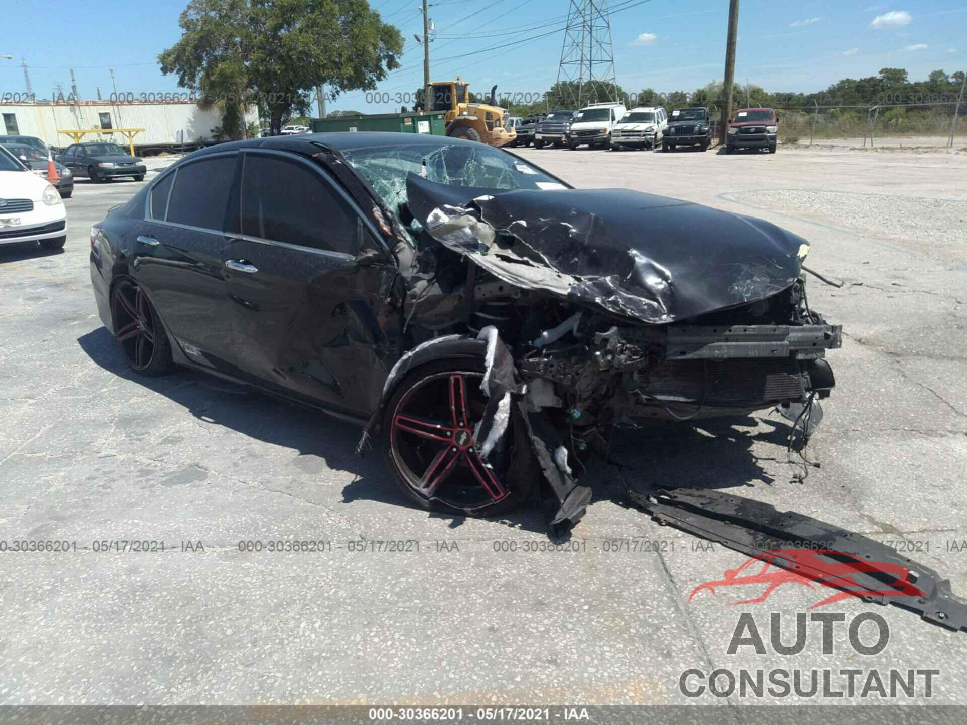 HONDA ACCORD SEDAN 2016 - 1HGCR2F30GA077859