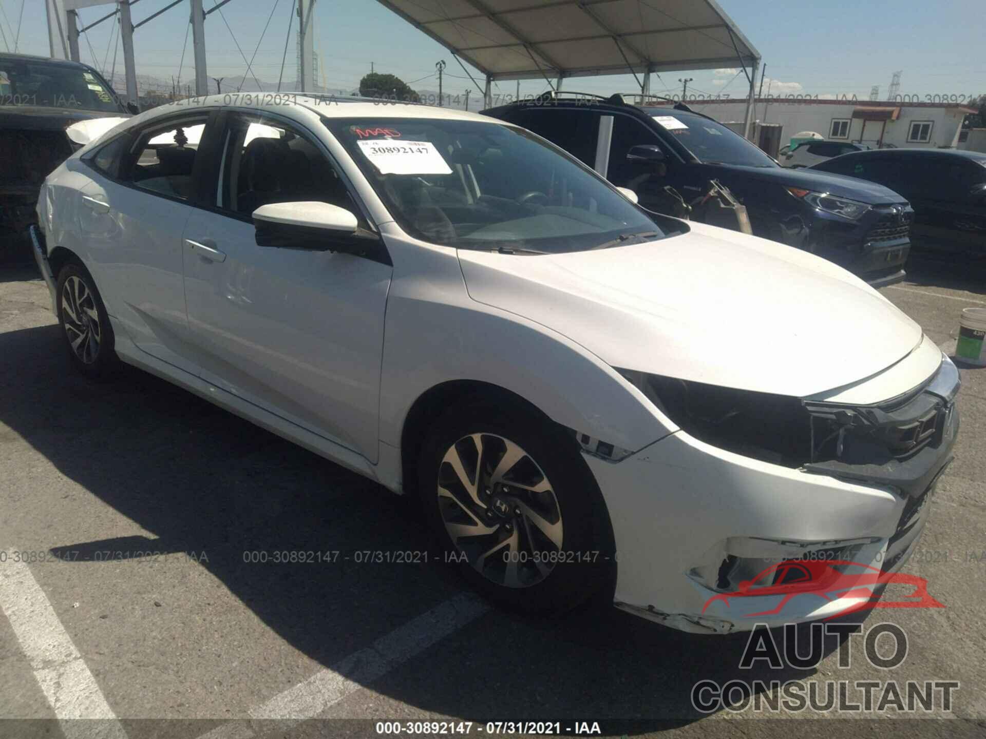 HONDA CIVIC SEDAN 2017 - 2HGFC2F73HH539609