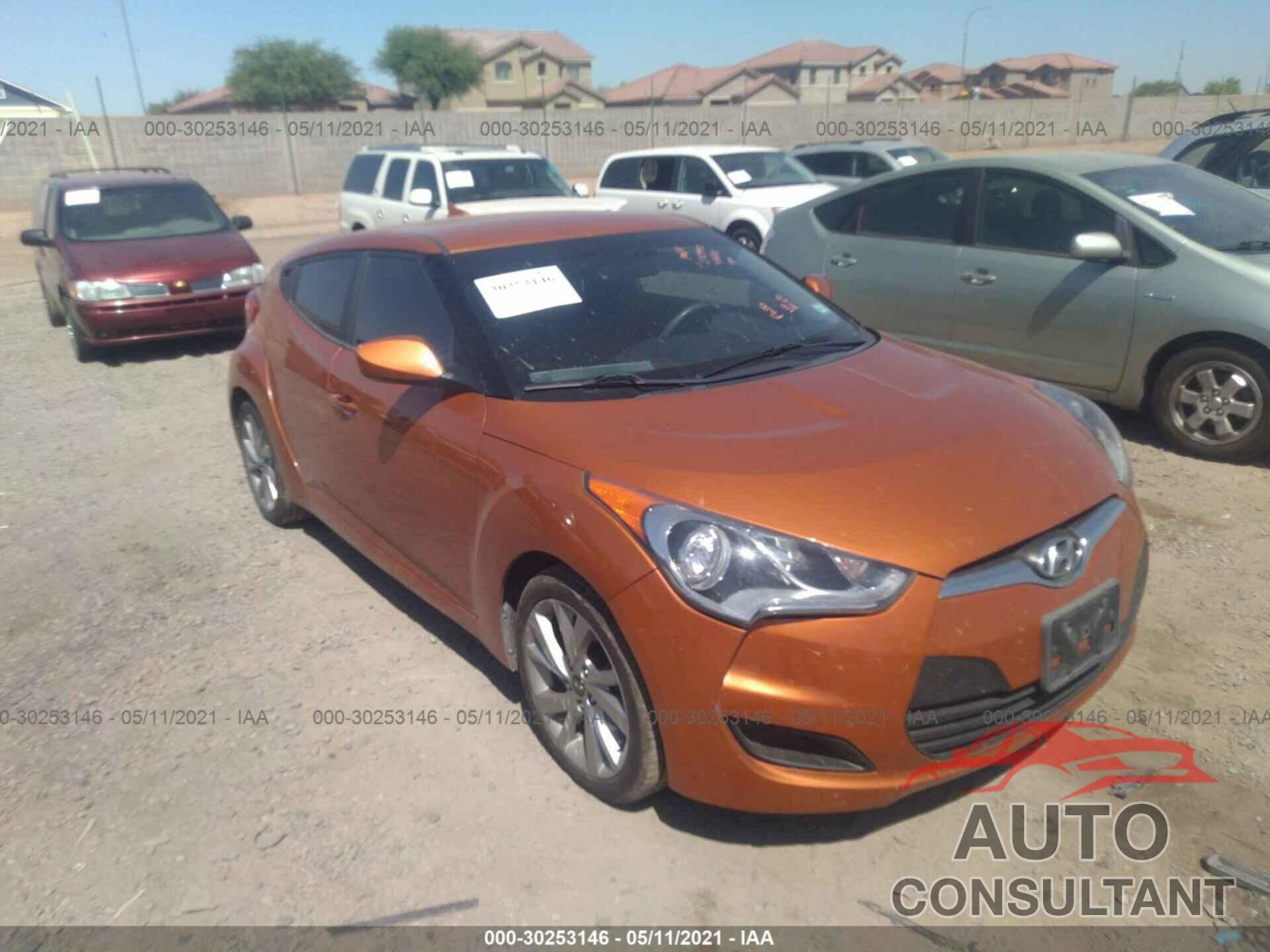 HYUNDAI VELOSTER 2016 - KMHTC6AD1GU292992