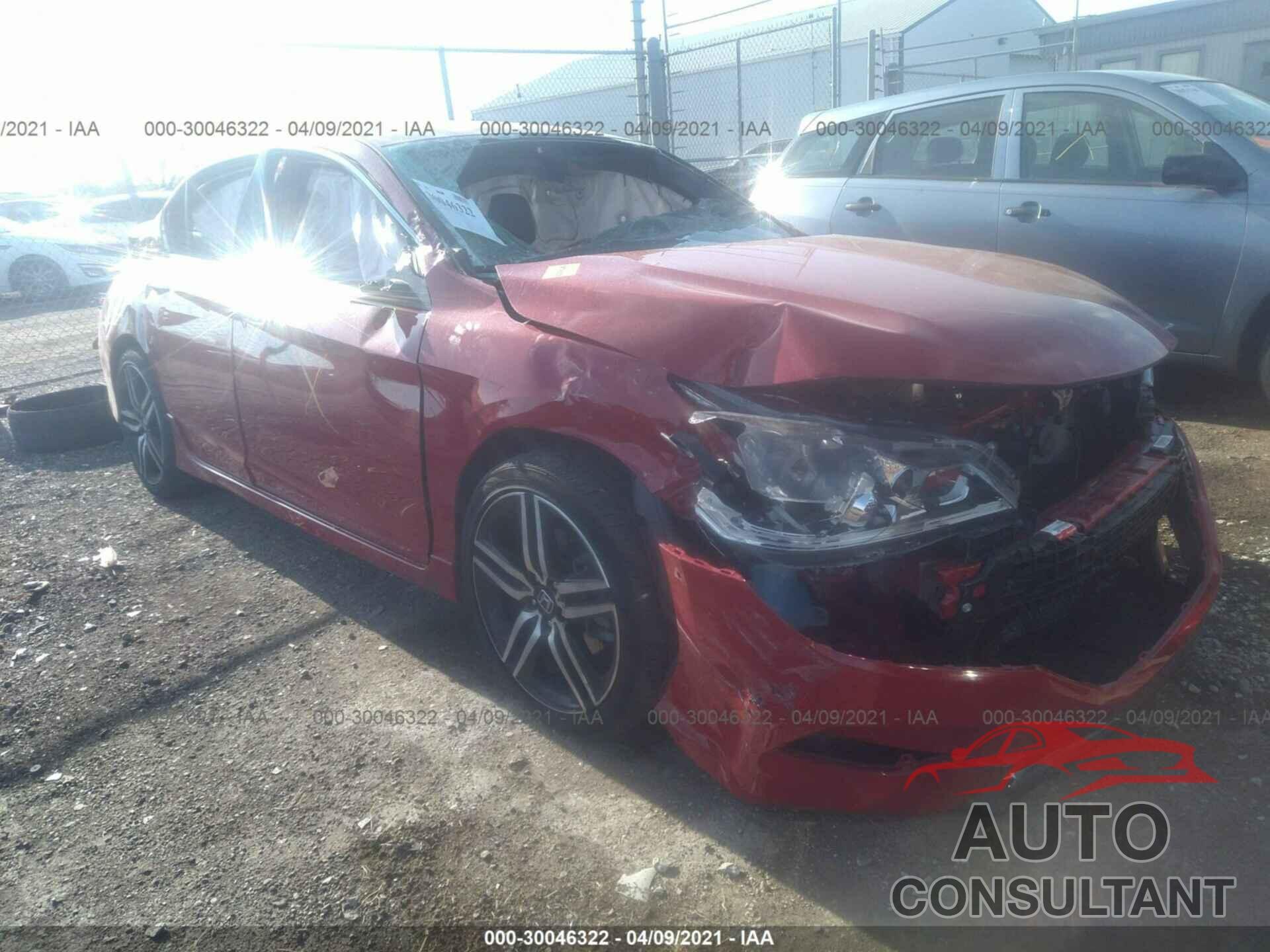 HONDA ACCORD SEDAN 2017 - 1HGCR2F50HA296968