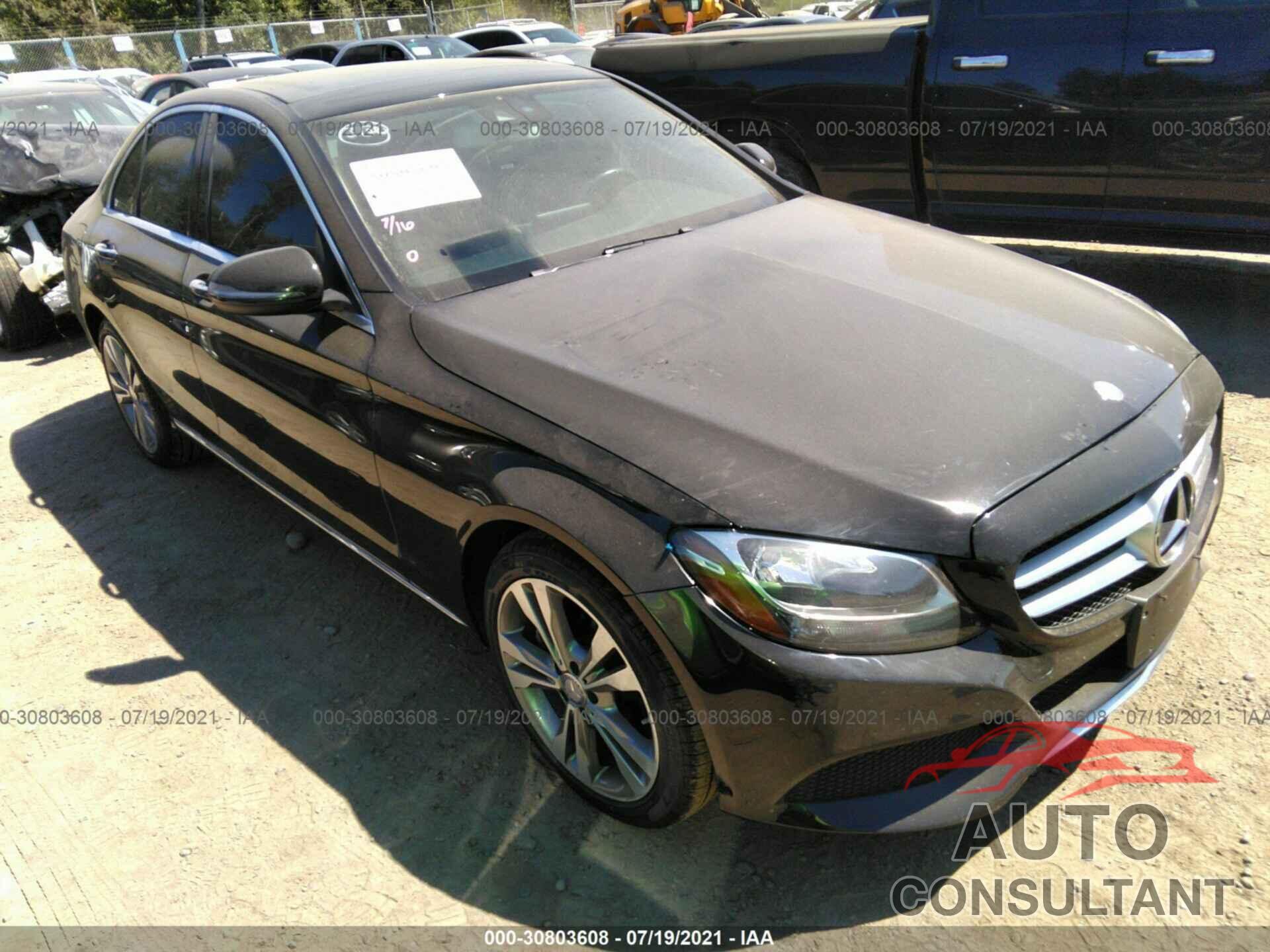 MERCEDES-BENZ C-CLASS 2017 - 55SWF4KB7HU195413