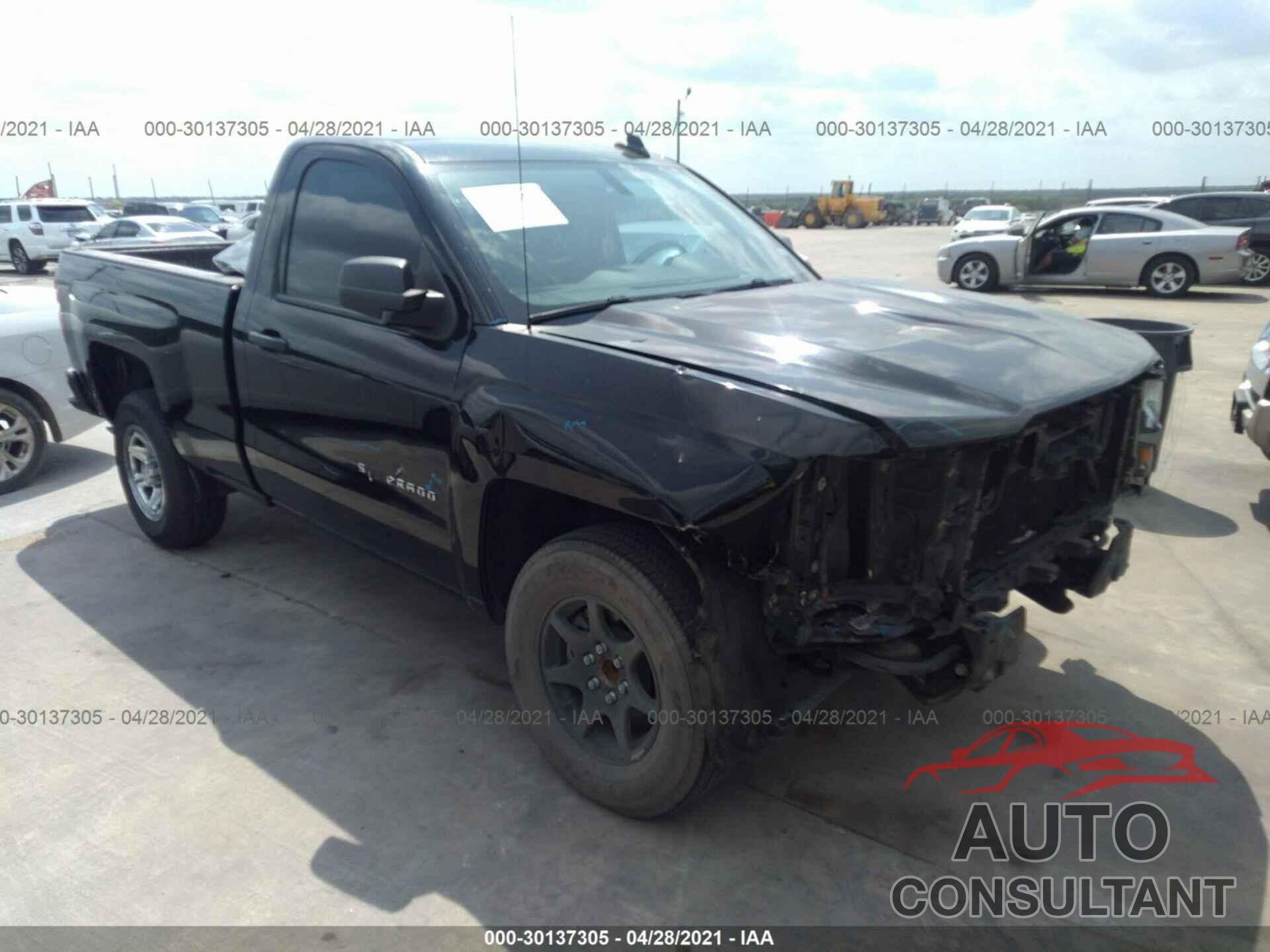 CHEVROLET SILVERADO 1500 2016 - 1GCNCNEH6GZ382193