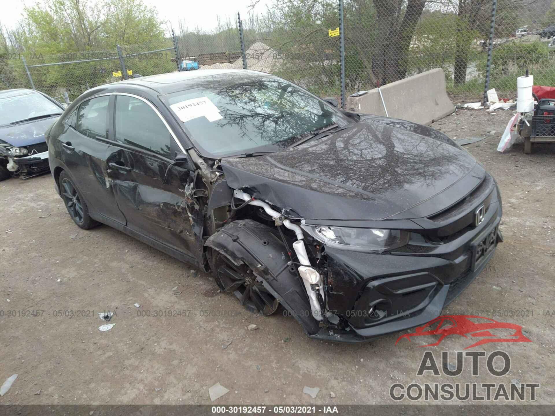HONDA CIVIC HATCHBACK 2021 - SHHFK7H68MU203276