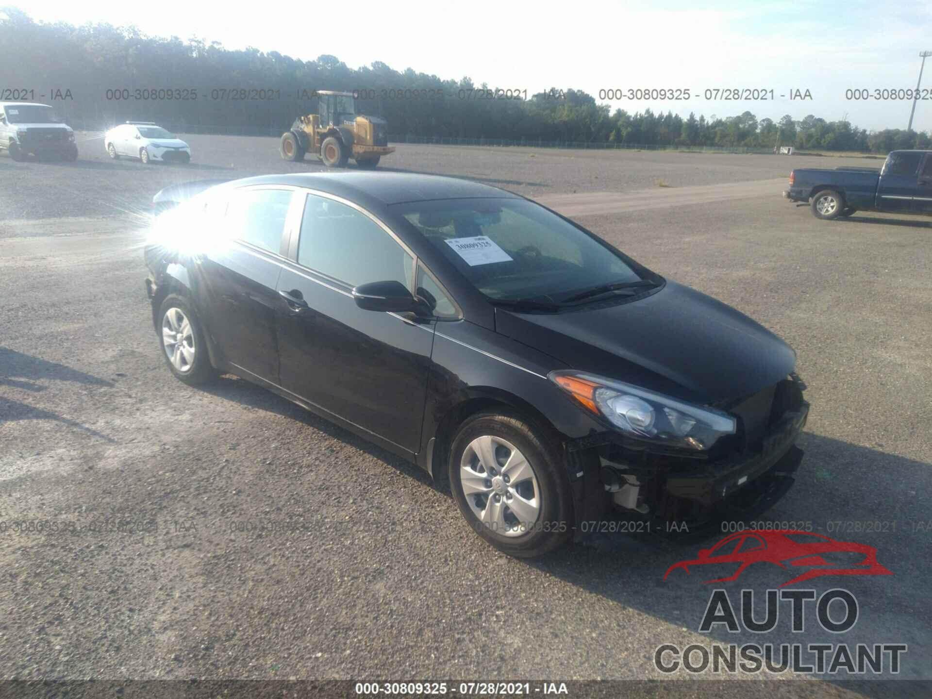 KIA FORTE 2016 - KNAFX4A67G5553657