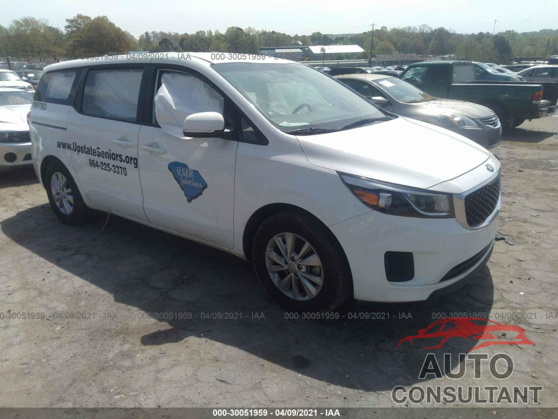 KIA SEDONA 2017 - KNDMA5C17H6304483