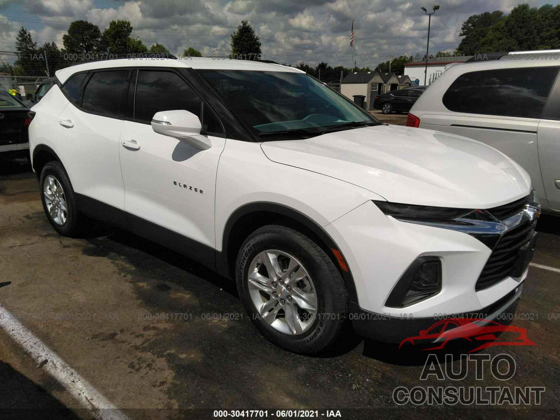 CHEVROLET BLAZER 2020 - 3GNKBCRS5LS563882