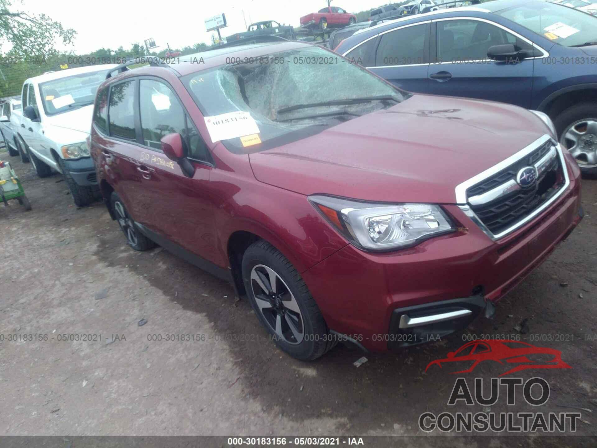 SUBARU FORESTER 2018 - JF2SJAEC5JH581773
