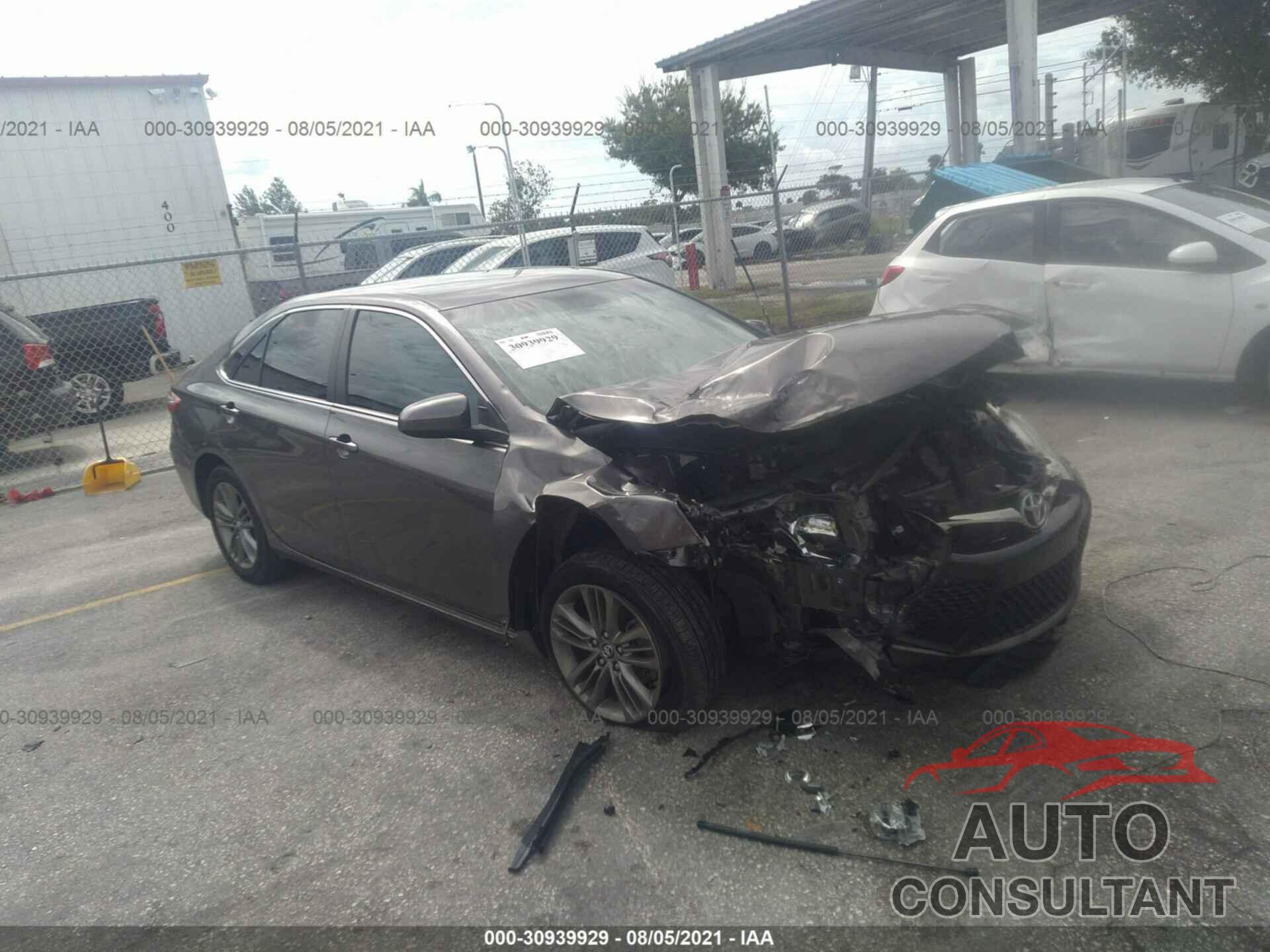 TOYOTA CAMRY 2017 - 4T1BF1FK1HU760430