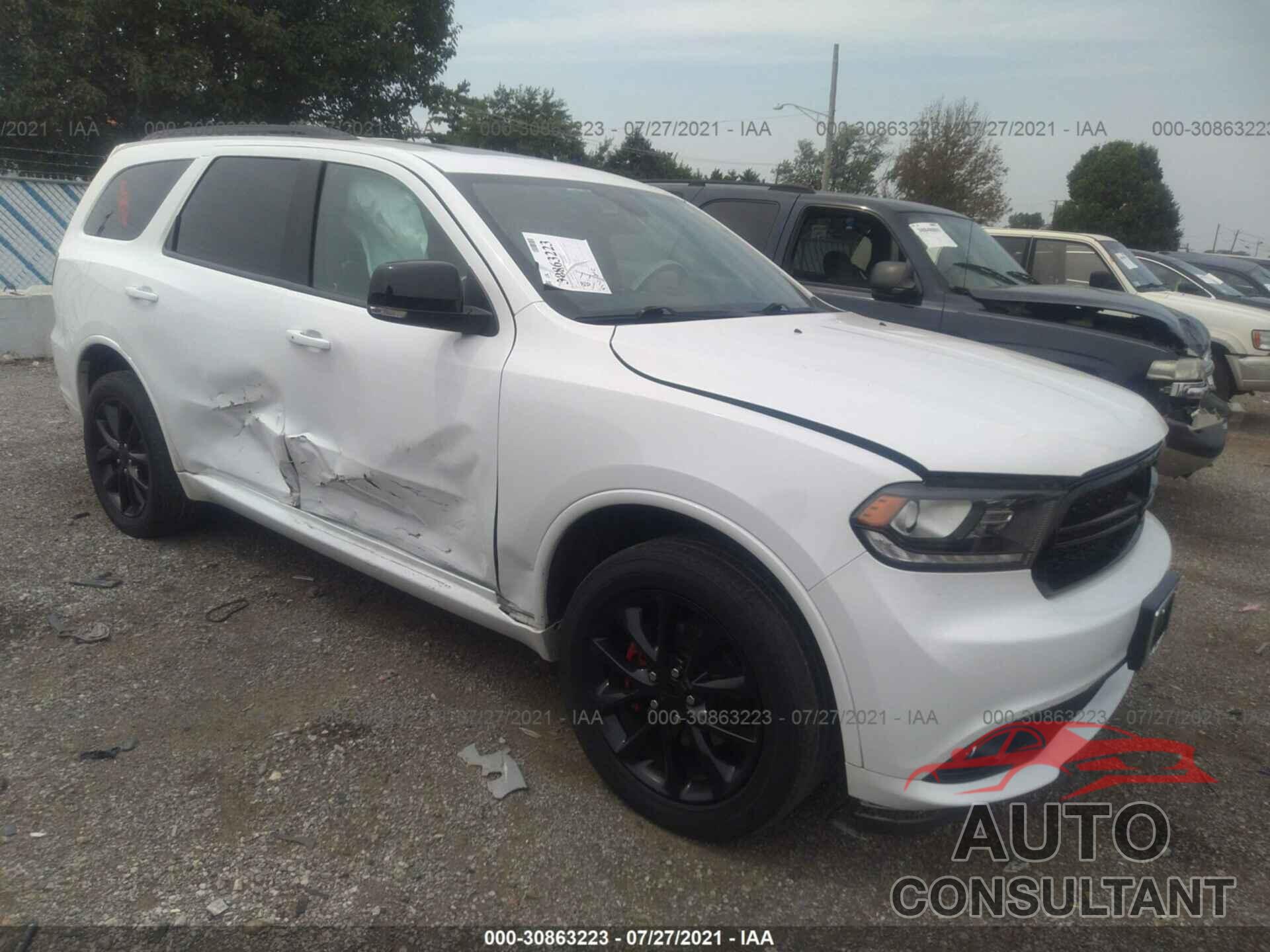 DODGE DURANGO 2017 - 1C4RDJDGXHC710025