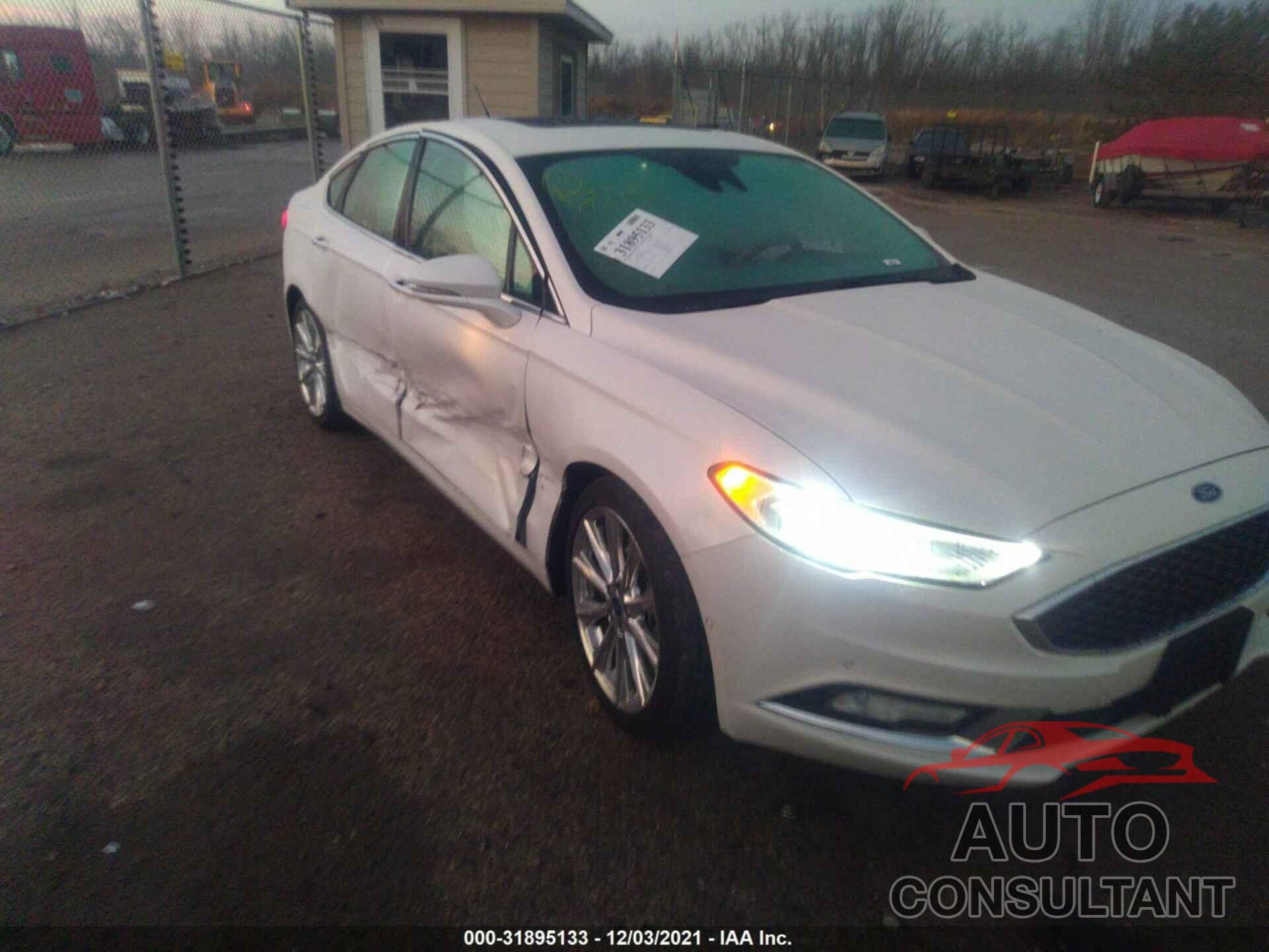 FORD FUSION 2017 - 3FA6P0K99HR138509