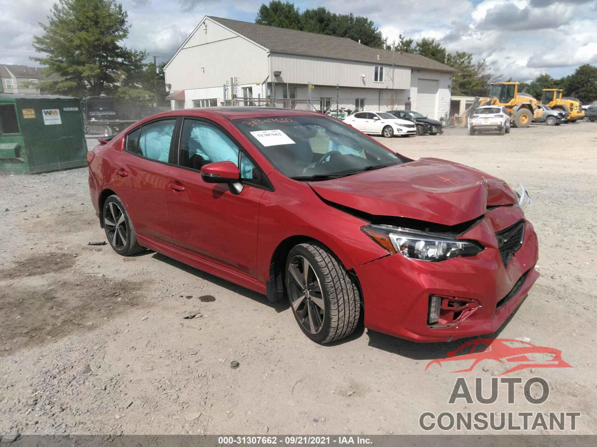 SUBARU IMPREZA 2018 - 4S3GKAL6XJ3603018