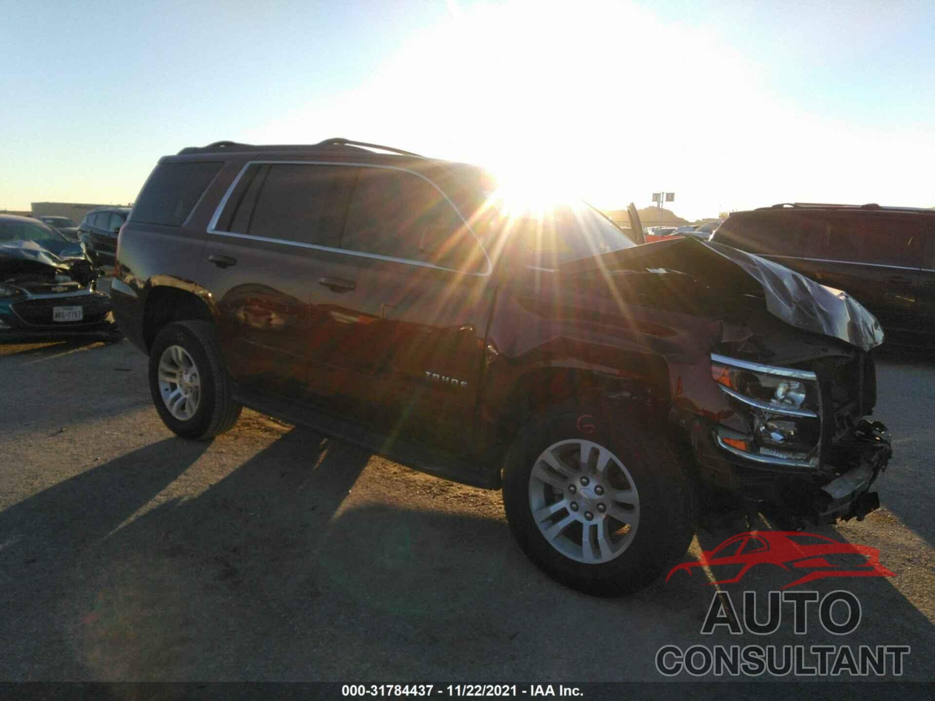 CHEVROLET TAHOE 2019 - 1GNSCAKC3KR320139