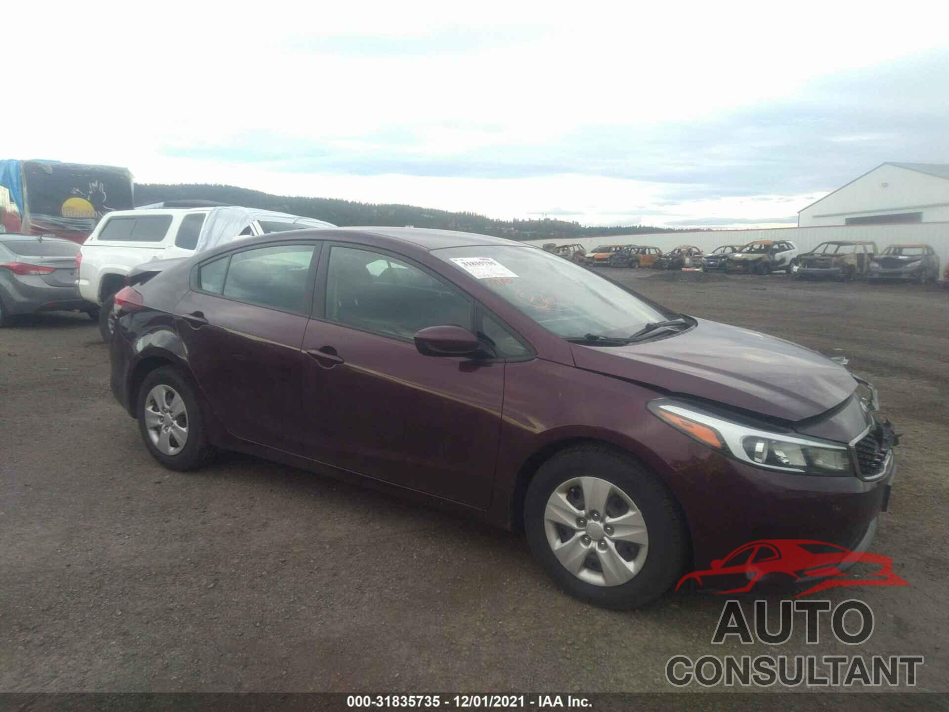 KIA FORTE 2017 - 3KPFK4A75HE090644