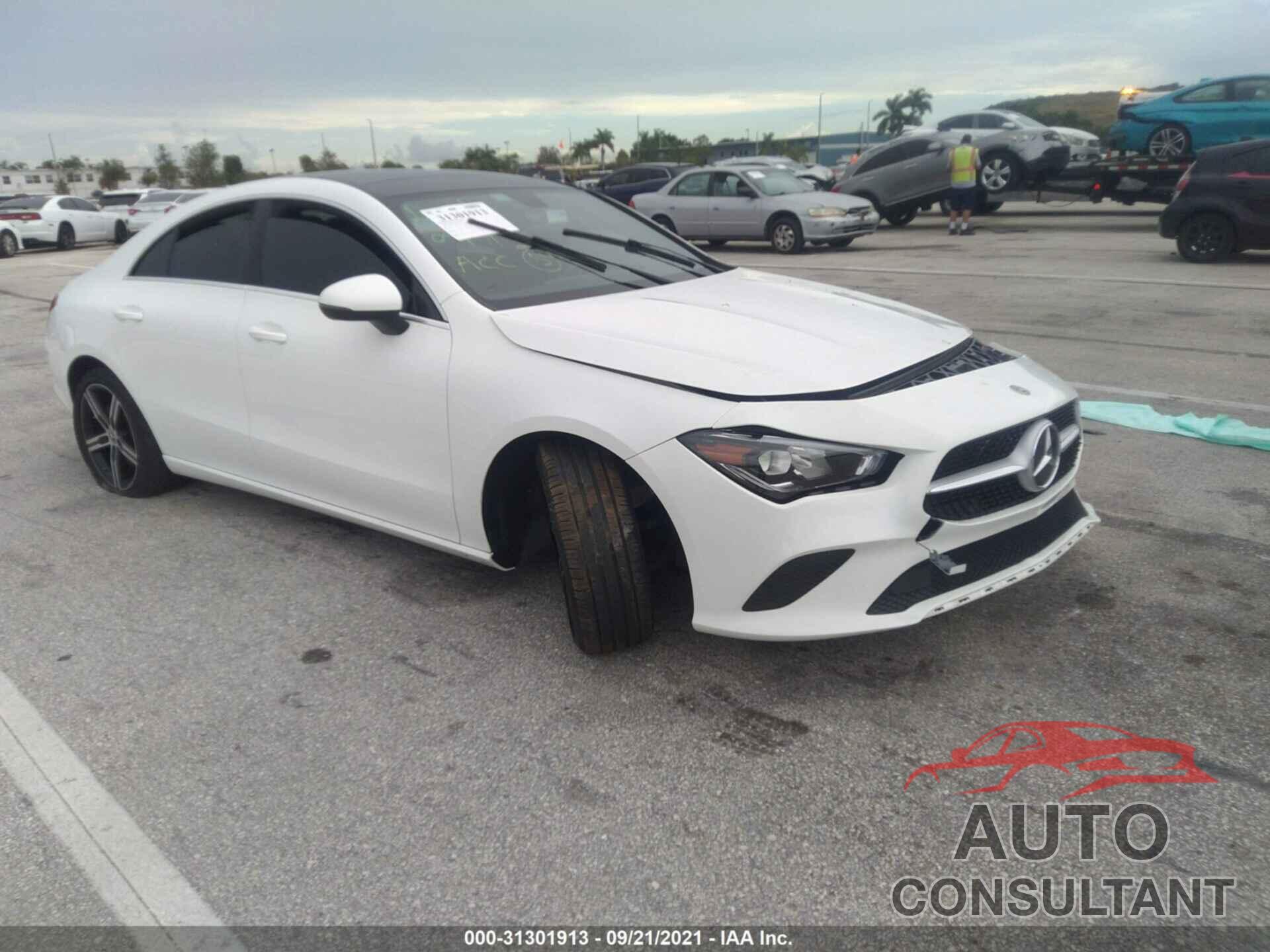 MERCEDES-BENZ CLA 2020 - WDD5J4GB7LN060601