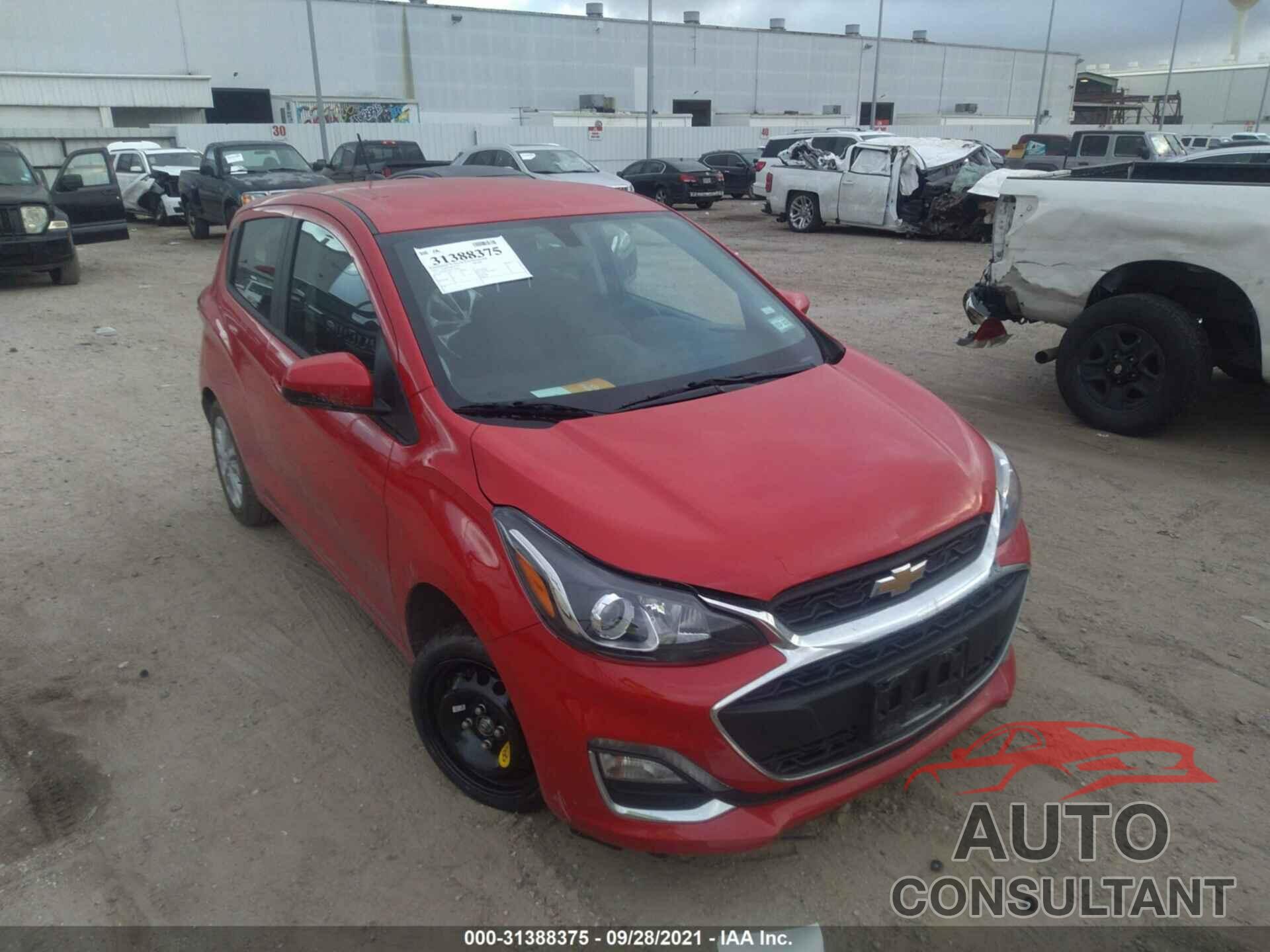 CHEVROLET SPARK 2021 - KL8CD6SA6MC729966