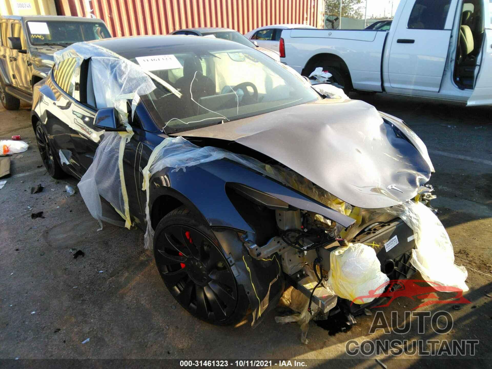TESLA MODEL 3 2021 - 5YJ3E1EC4MF990567