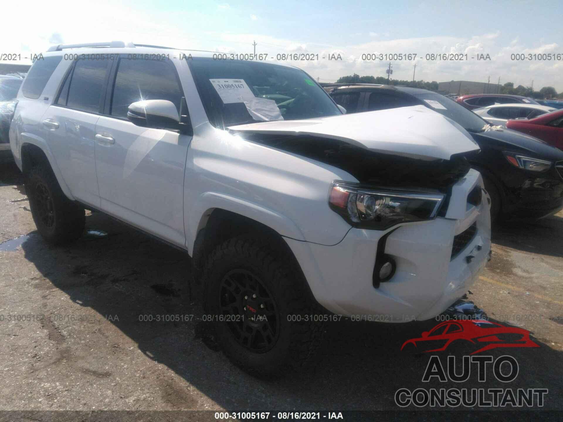 TOYOTA 4RUNNER 2017 - JTEBU5JRXH5438686