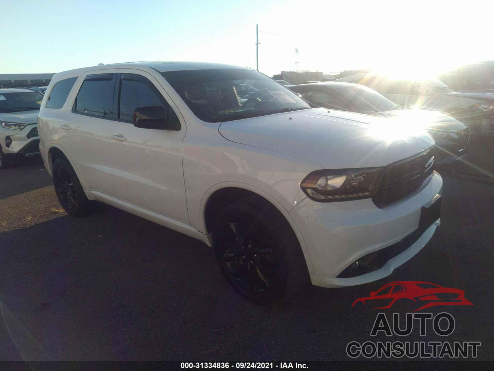 DODGE DURANGO 2018 - 1C4RDJAGXJC496809