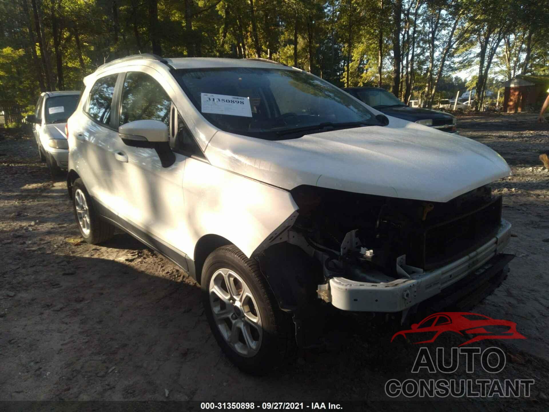 FORD ECOSPORT 2018 - MAJ3P1TE7JC235460