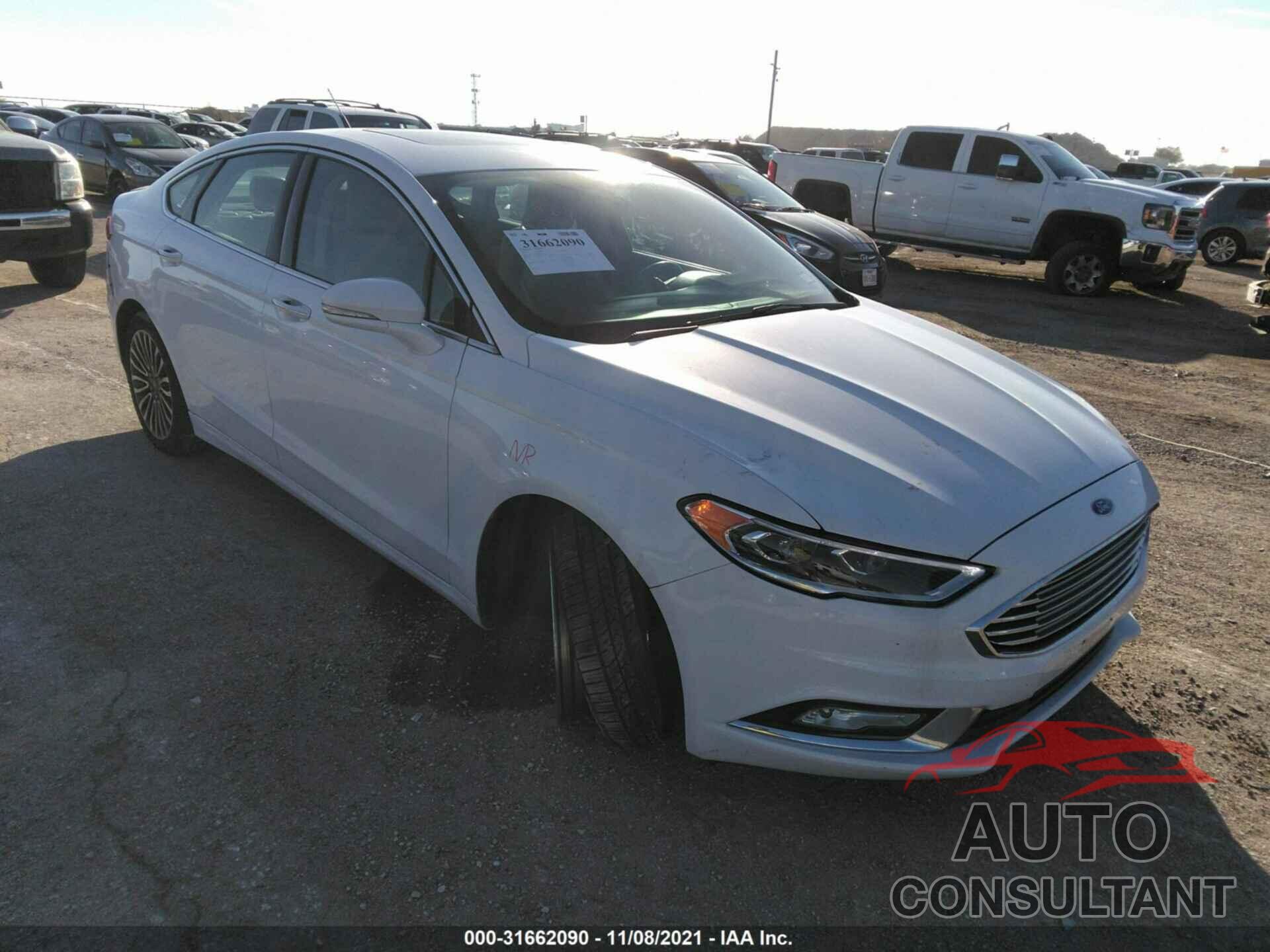 FORD FUSION 2017 - 3FA6P0K96HR168020