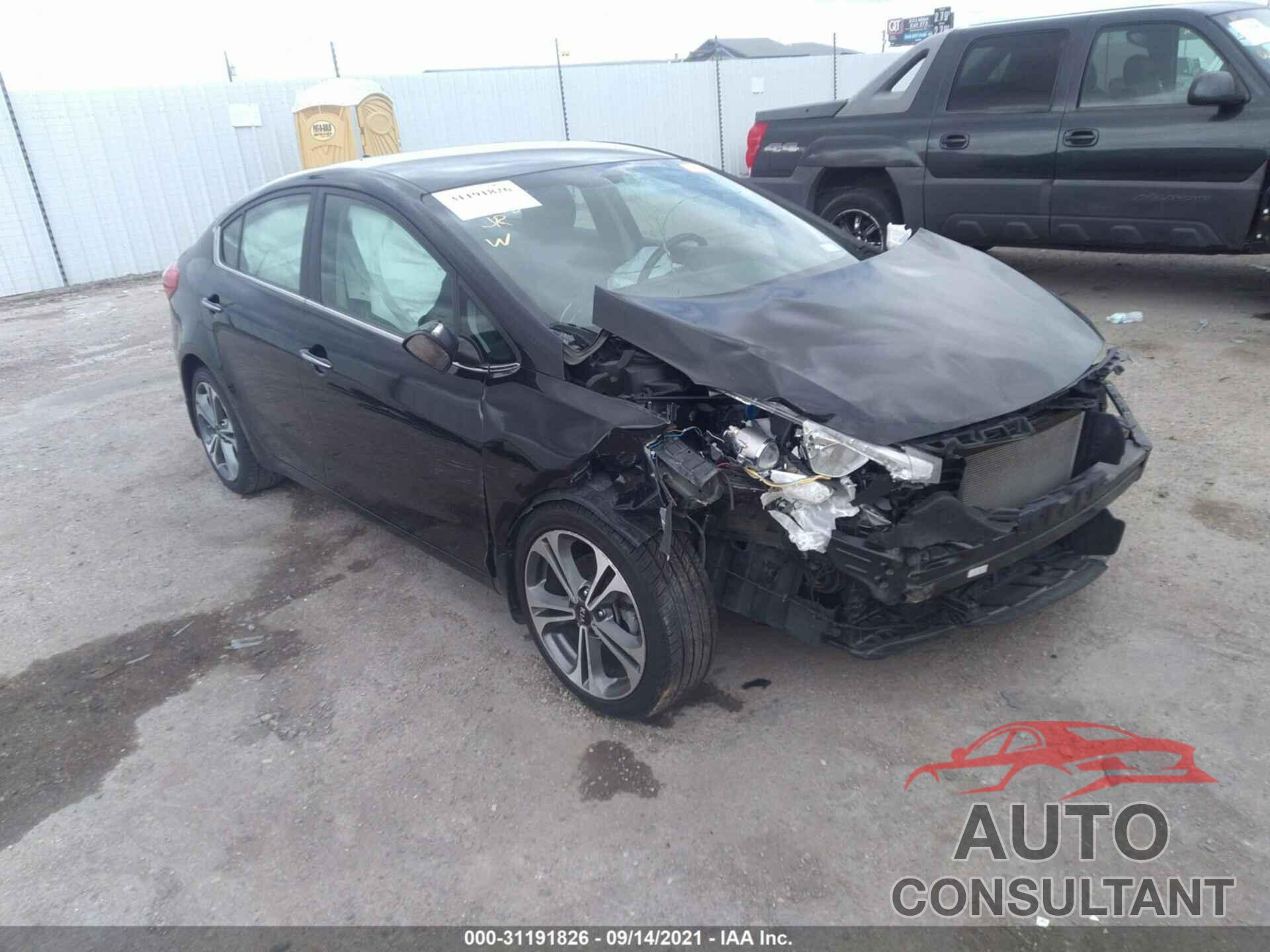 KIA FORTE 2016 - KNAFX4A83G5550255