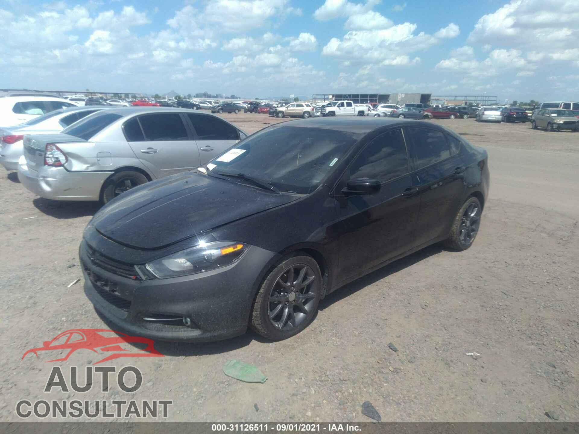 DODGE DART 2016 - 1C3CDFBB3GD593024