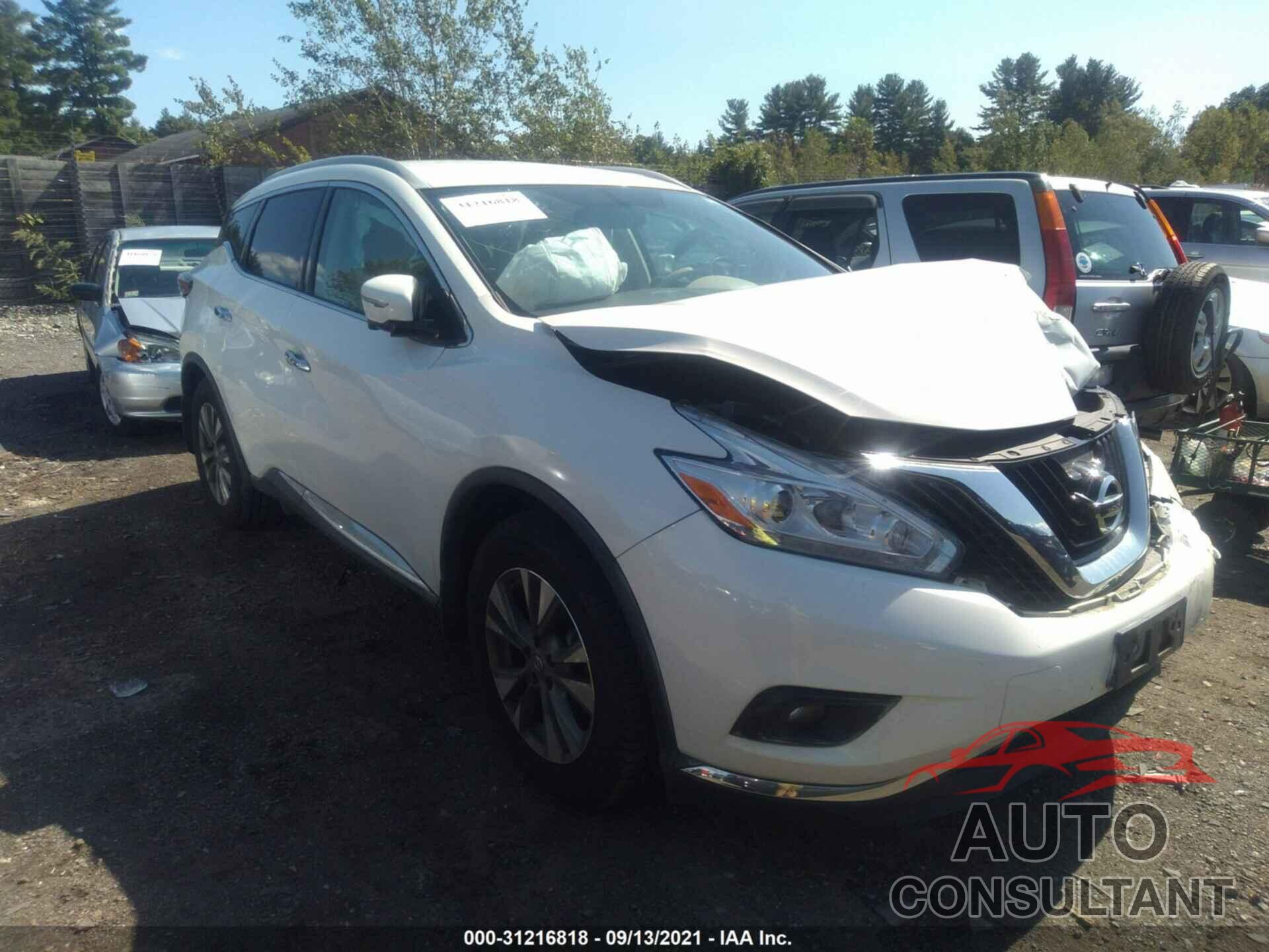 NISSAN MURANO 2017 - 5N1AZ2MH2HN184678