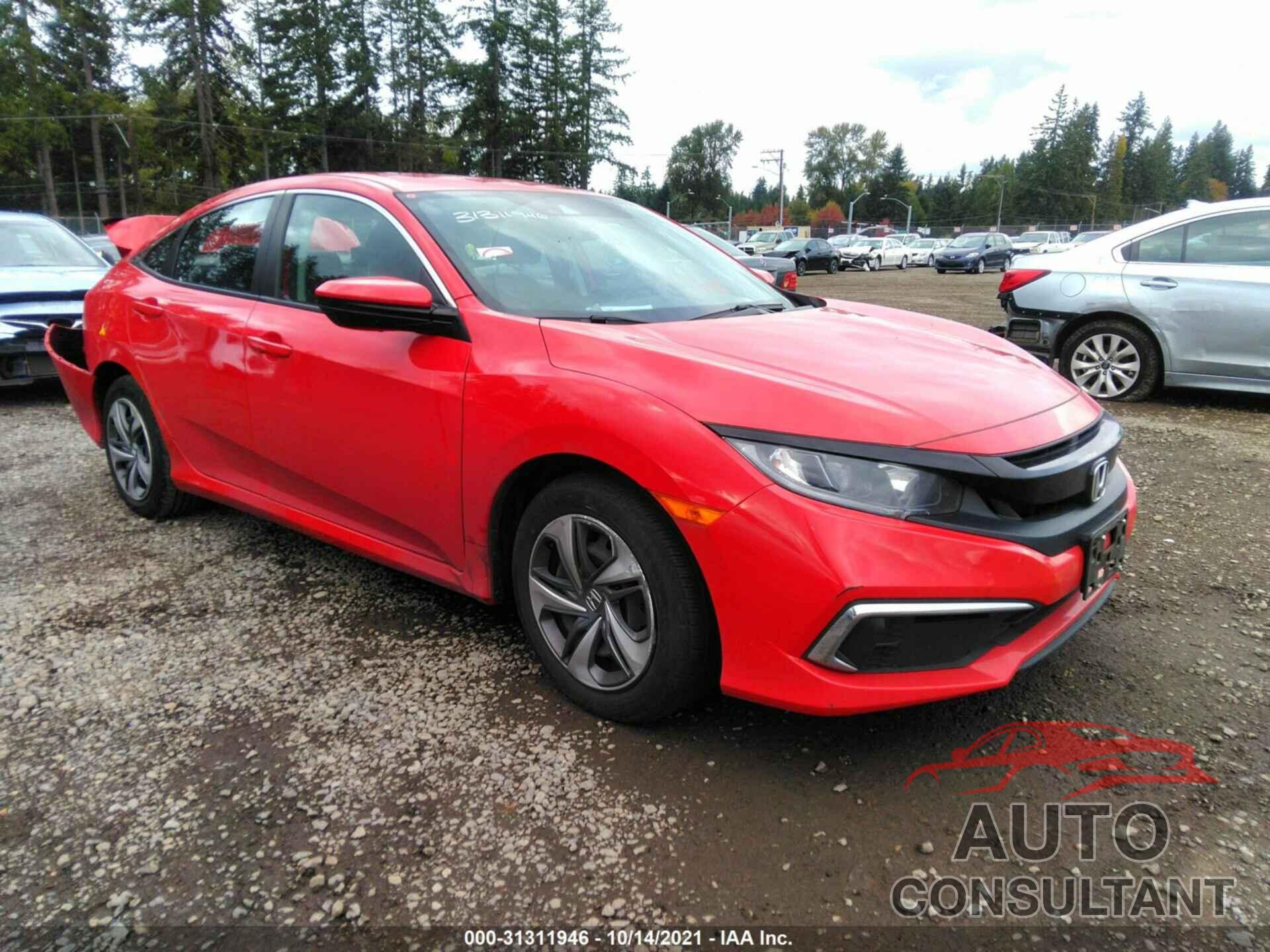 HONDA CIVIC SEDAN 2019 - 2HGFC2F68KH543203