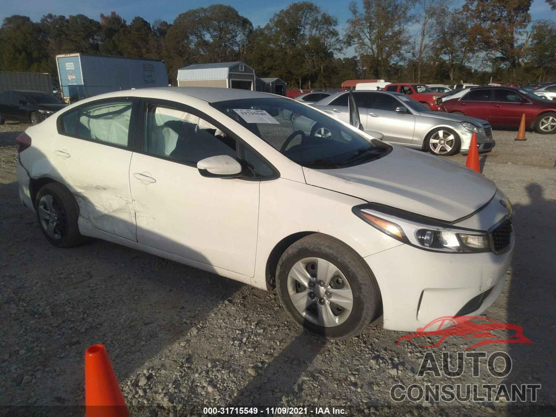 KIA FORTE 2017 - 3KPFK4A77HE028212