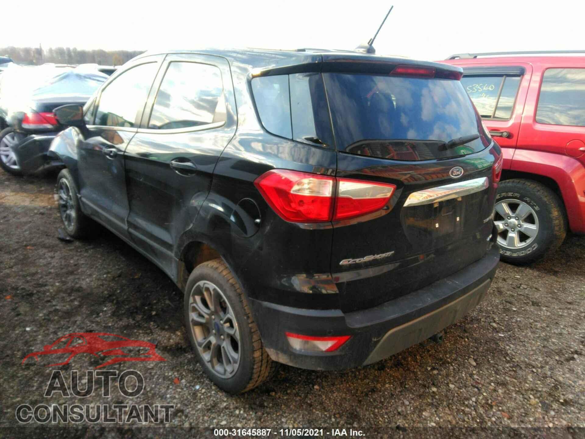 FORD ECOSPORT 2019 - MAJ6S3KL4KC294006