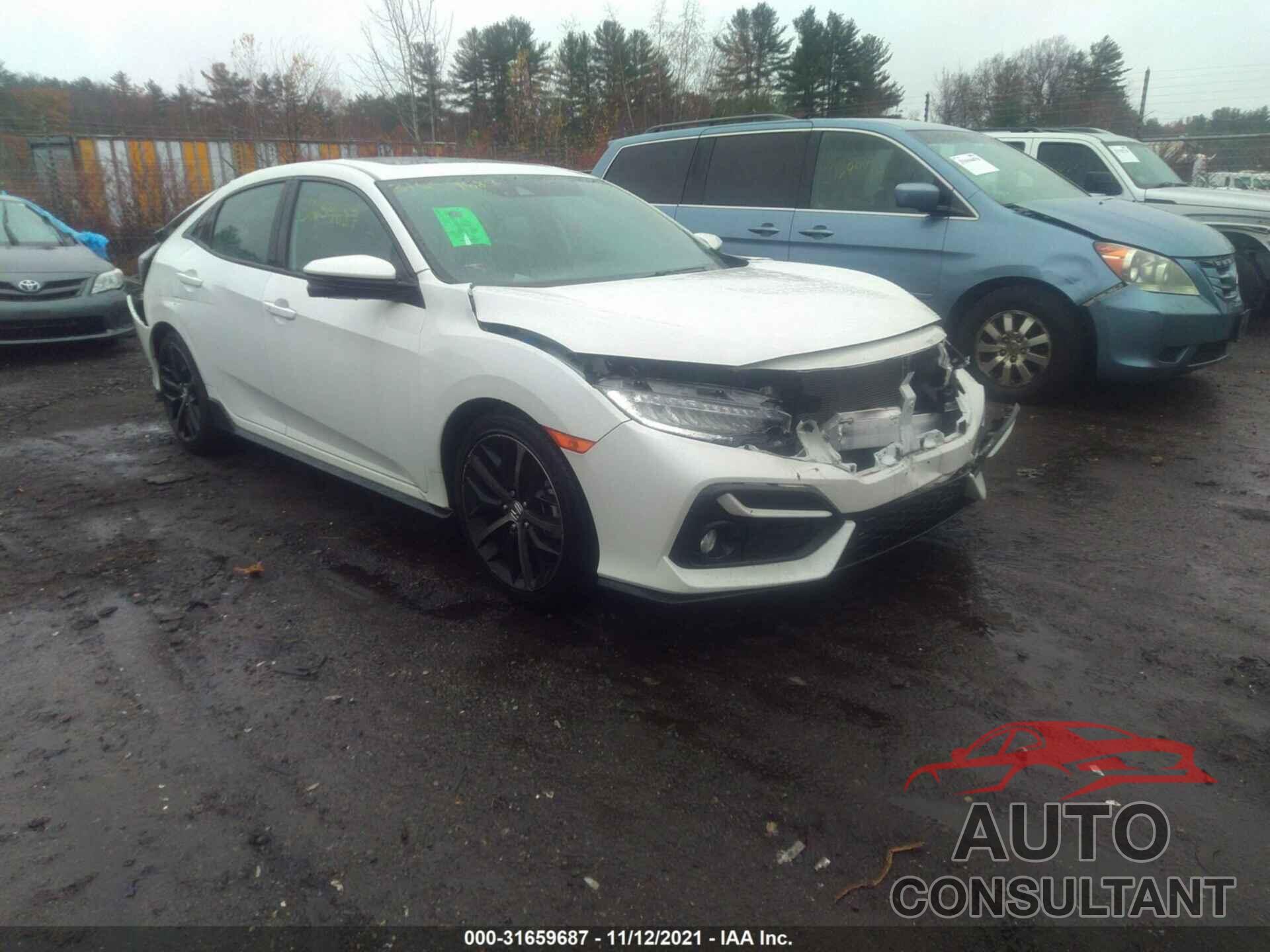 HONDA CIVIC HATCHBACK 2020 - SHHFK7H96LU219324