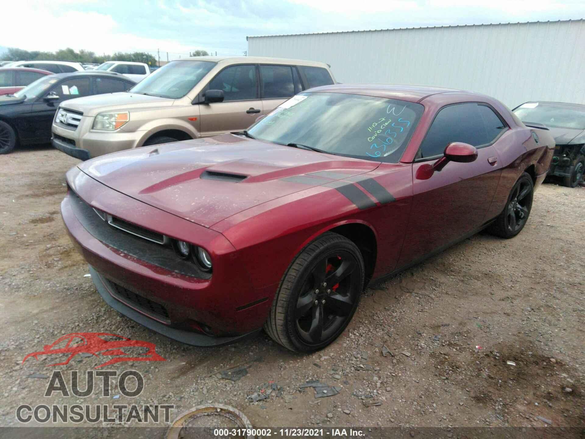 DODGE CHALLENGER 2017 - 2C3CDZAG8HH636355