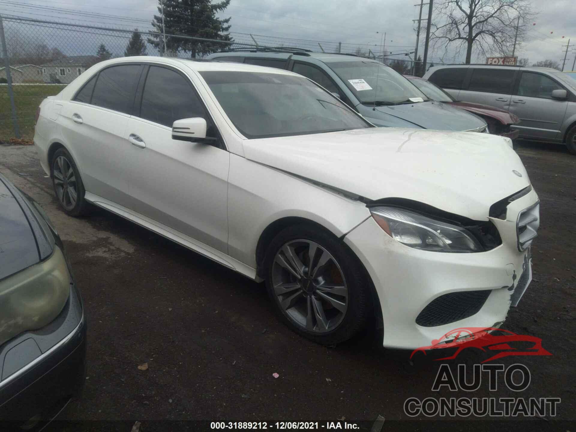 MERCEDES-BENZ E-CLASS 2016 - WDDHF5KB8GB309734