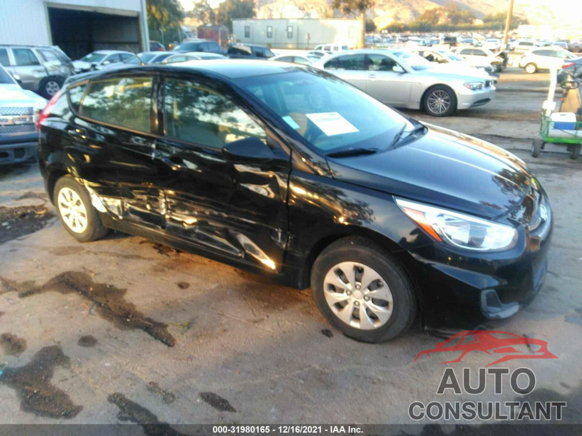 HYUNDAI ACCENT 2017 - KMHCT5AE4HU348279