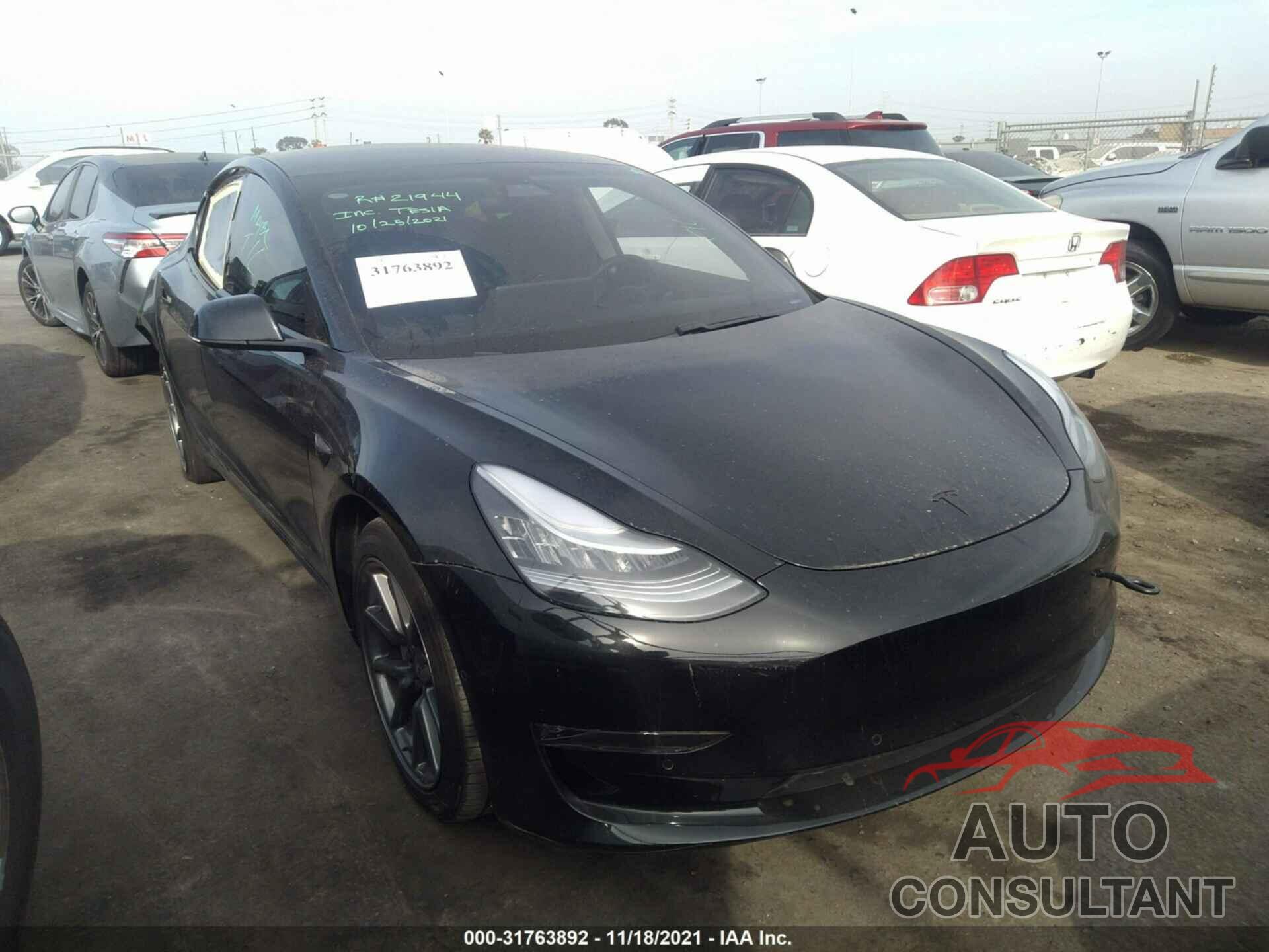 TESLA MODEL 3 2020 - 5YJ3E1EB6LF741421