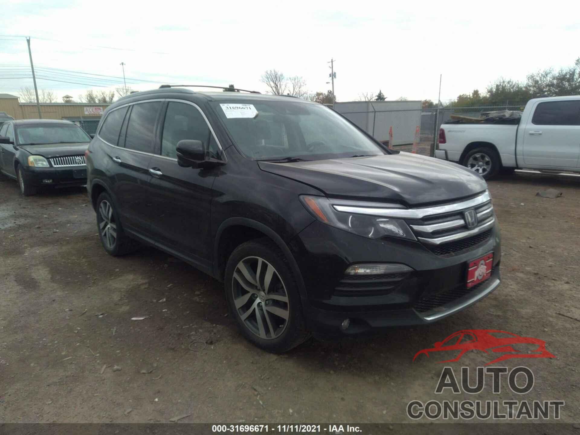 HONDA PILOT 2016 - 5FNYF6H95GB010882