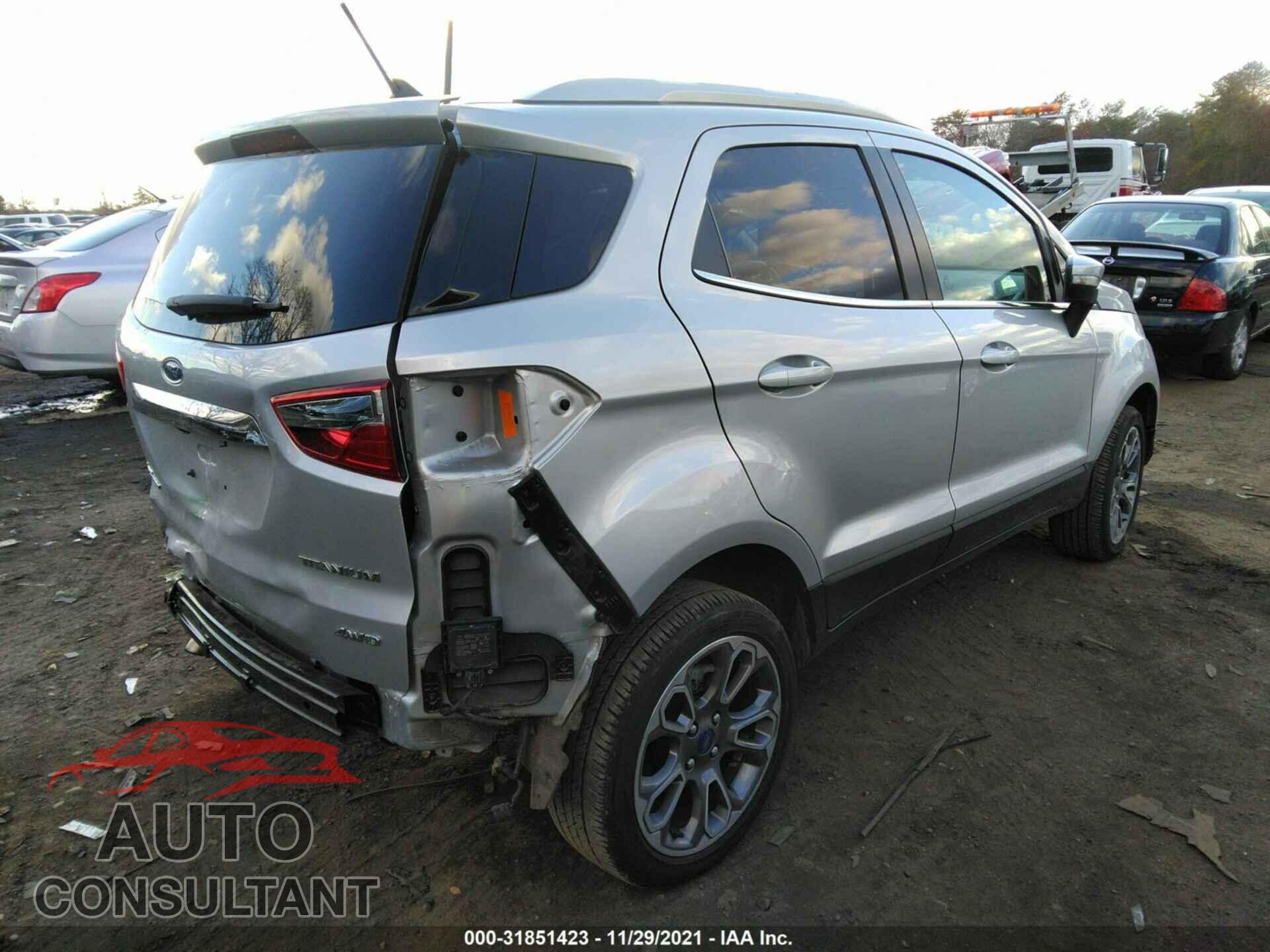 FORD ECOSPORT 2020 - MAJ6S3KL9LC355948