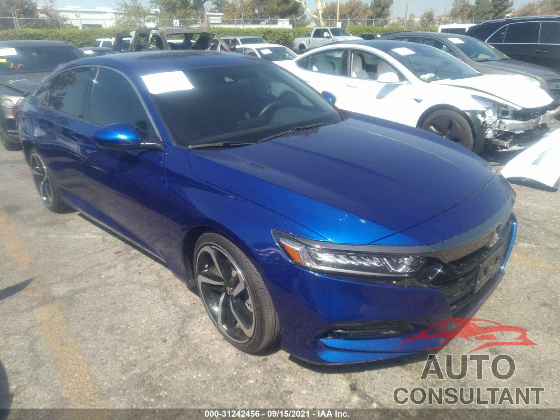 HONDA ACCORD SEDAN 2018 - 1HGCV1F34JA132164