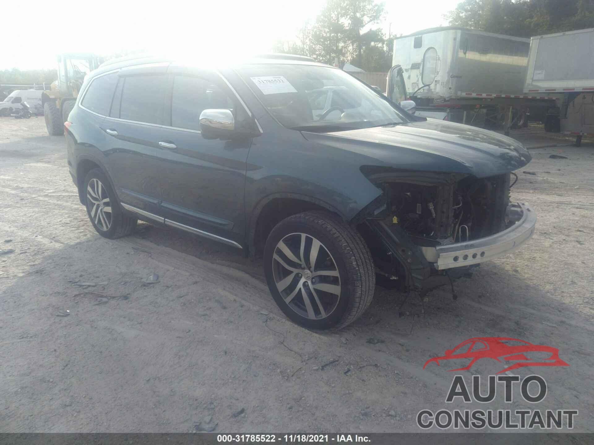 HONDA PILOT 2017 - 5FNYF5H99HB043833