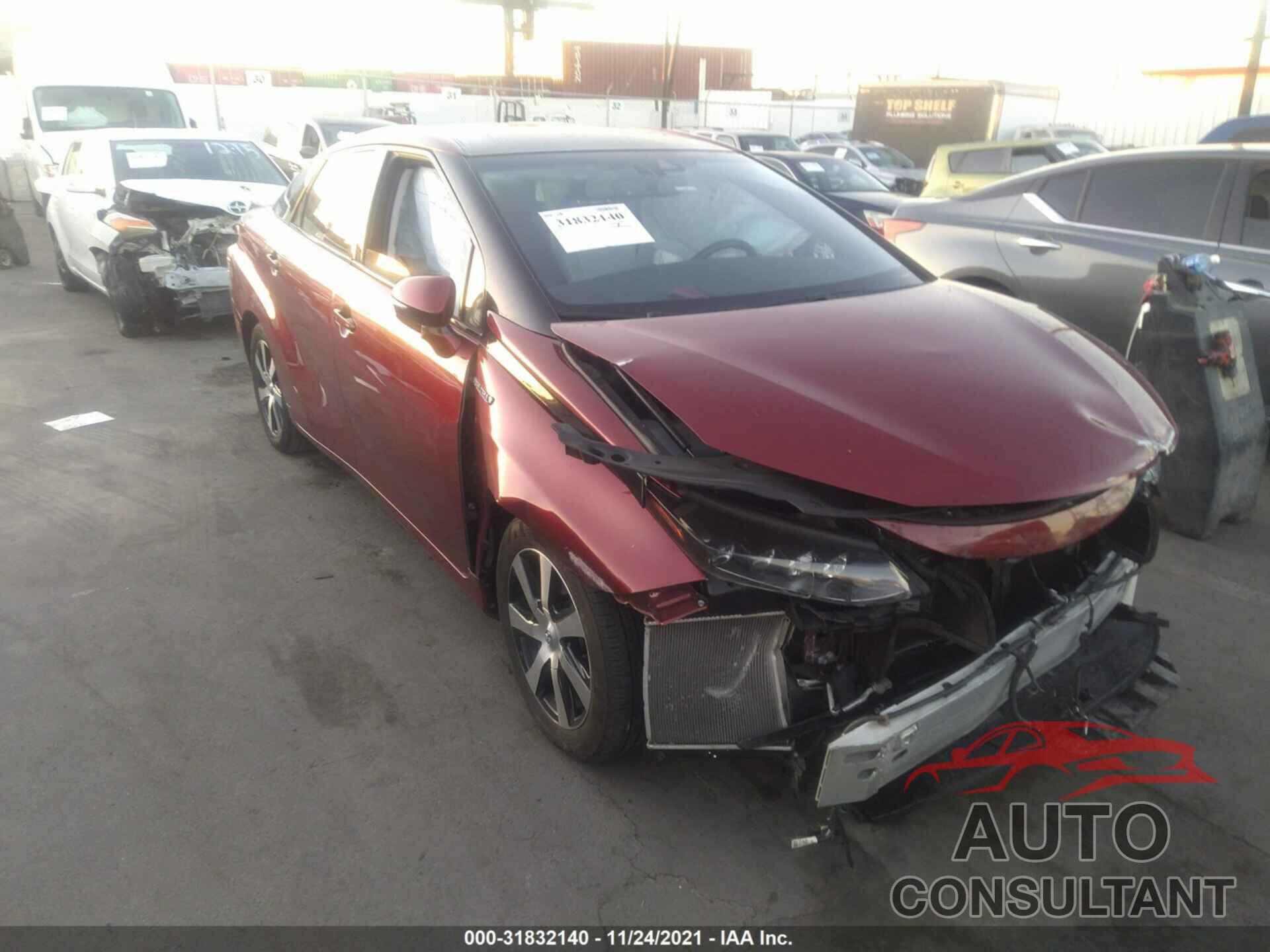 TOYOTA MIRAI 2017 - JTDBVRBD0HA001685