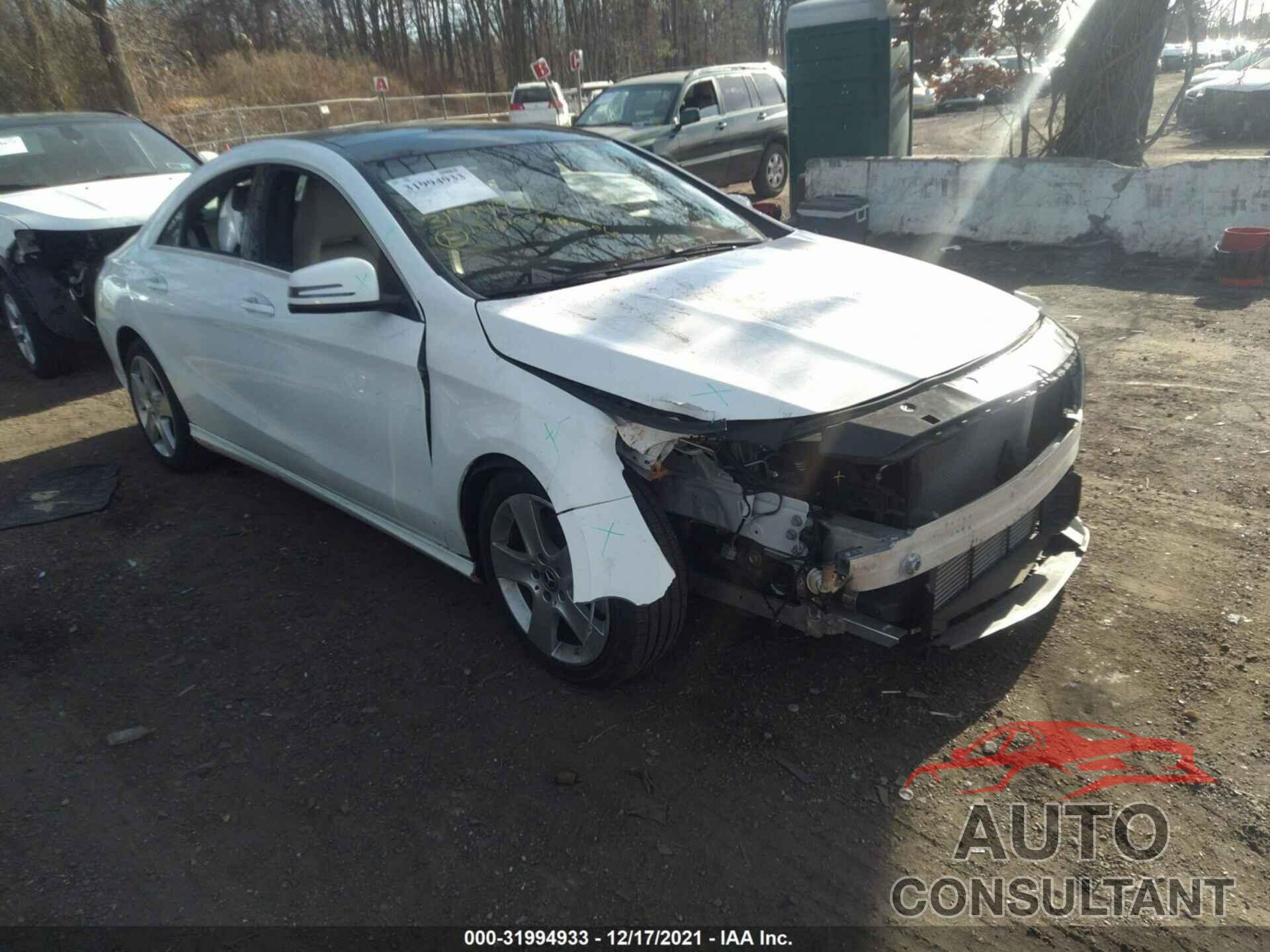 MERCEDES-BENZ CLA 2018 - WDDSJ4GB0JN656276