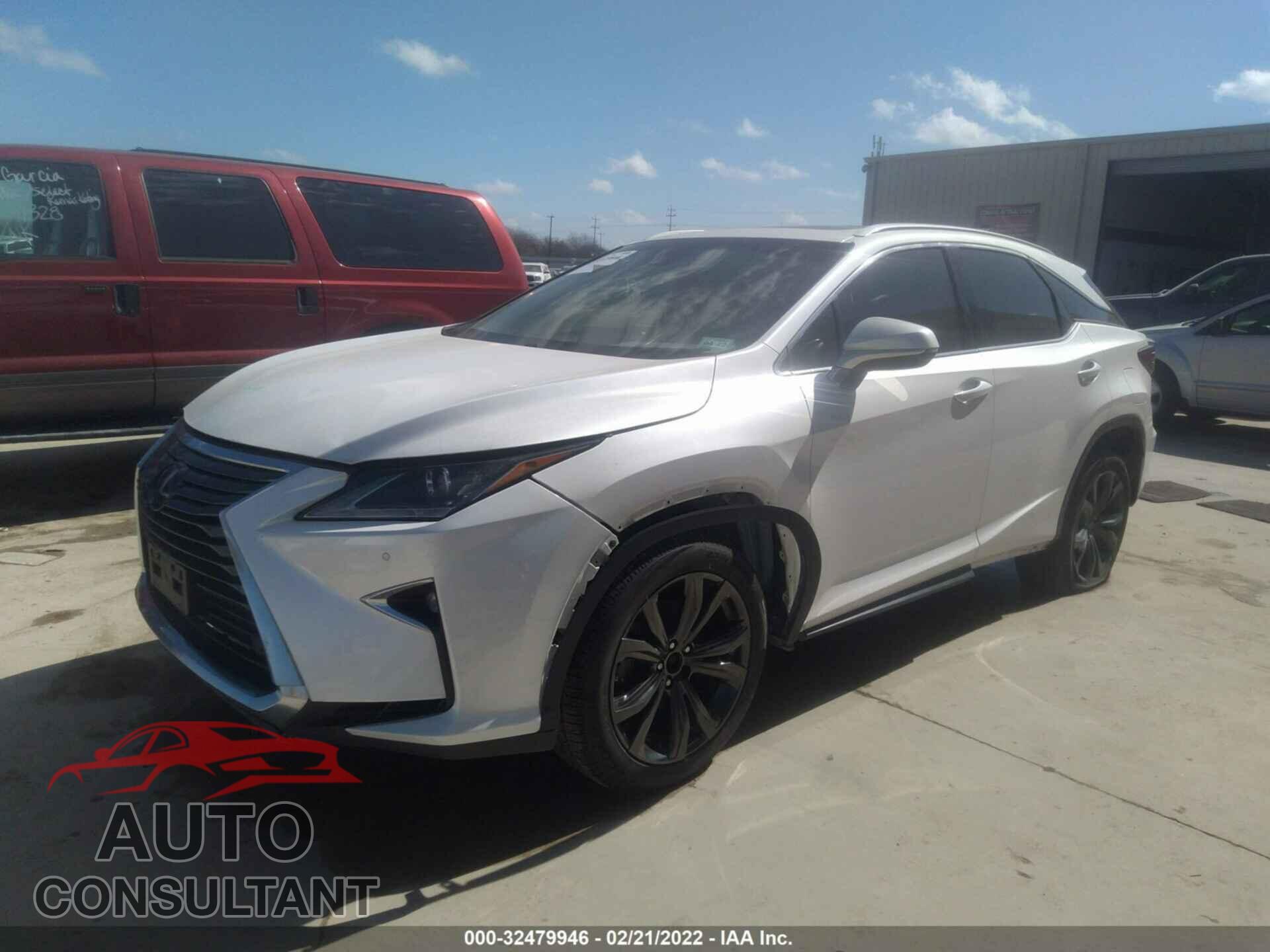 LEXUS RX 2017 - 2T2ZZMCA6HC068454