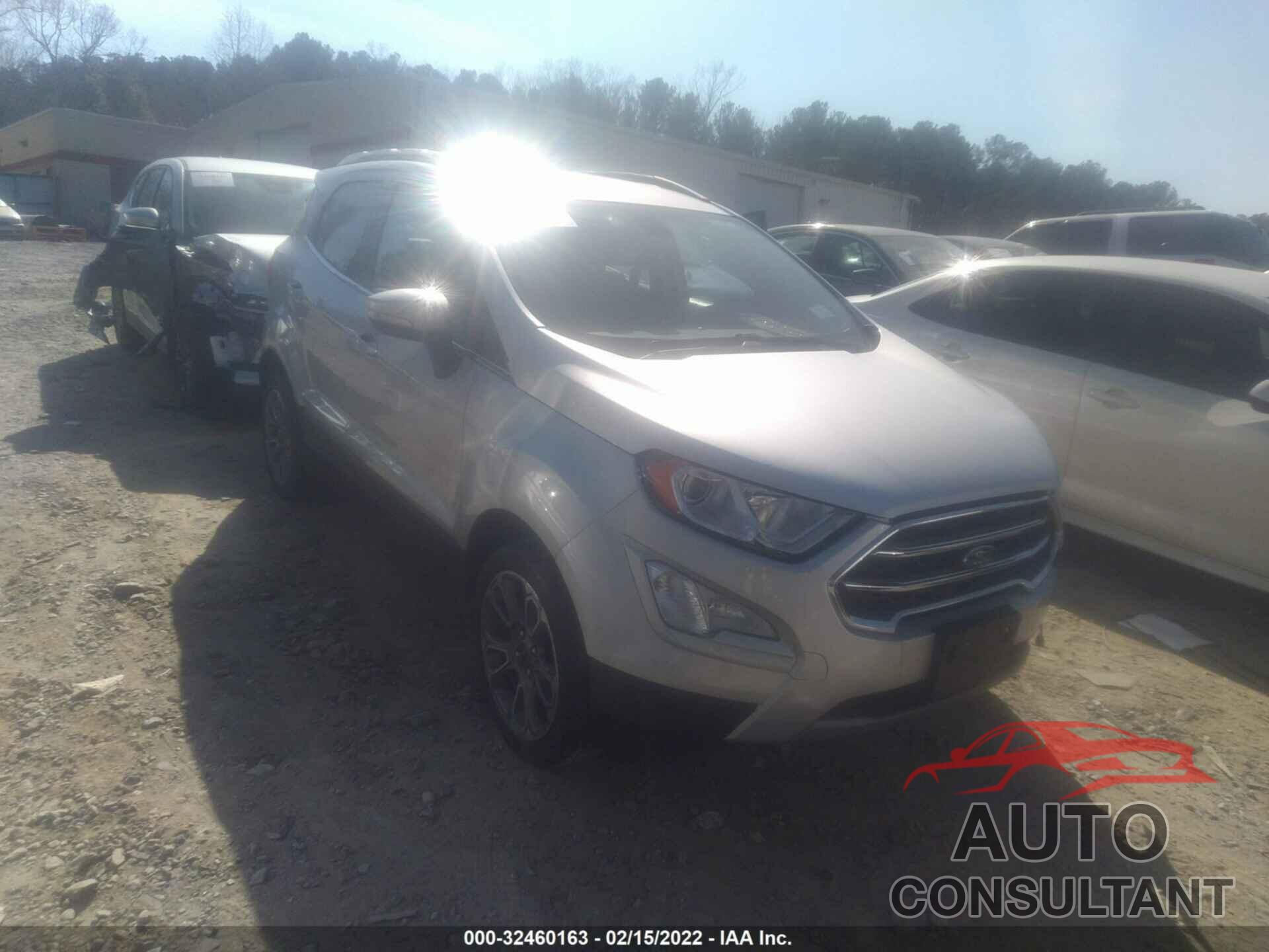 FORD ECOSPORT 2020 - MAJ6S3KL0LC358561