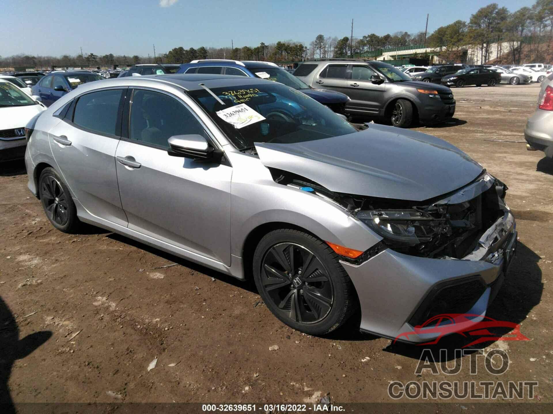 HONDA CIVIC HATCHBACK 2017 - SHHFK7H59HU426388