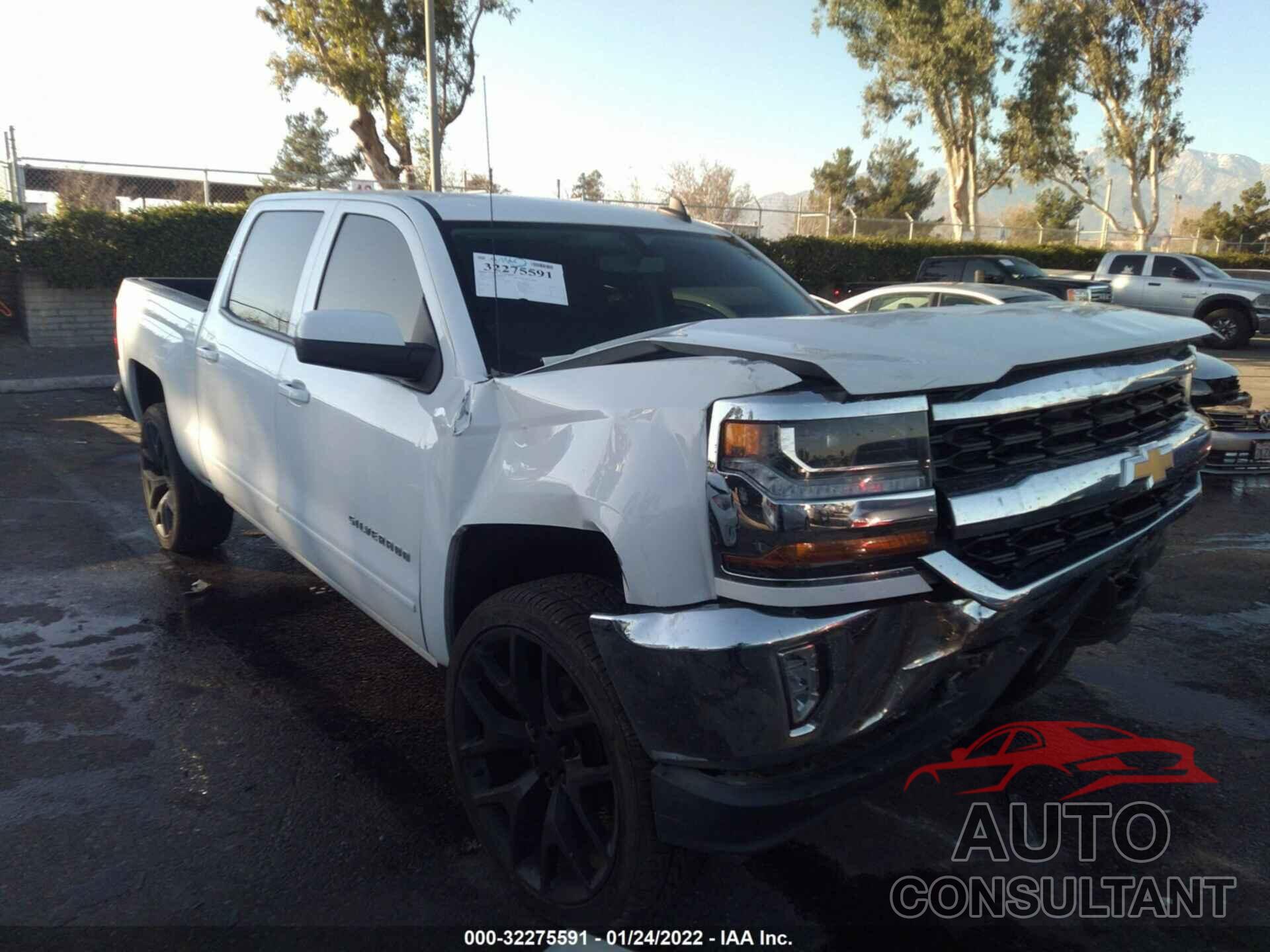 CHEVROLET SILVERADO 1500 2018 - 3GCPCREC7JG511389