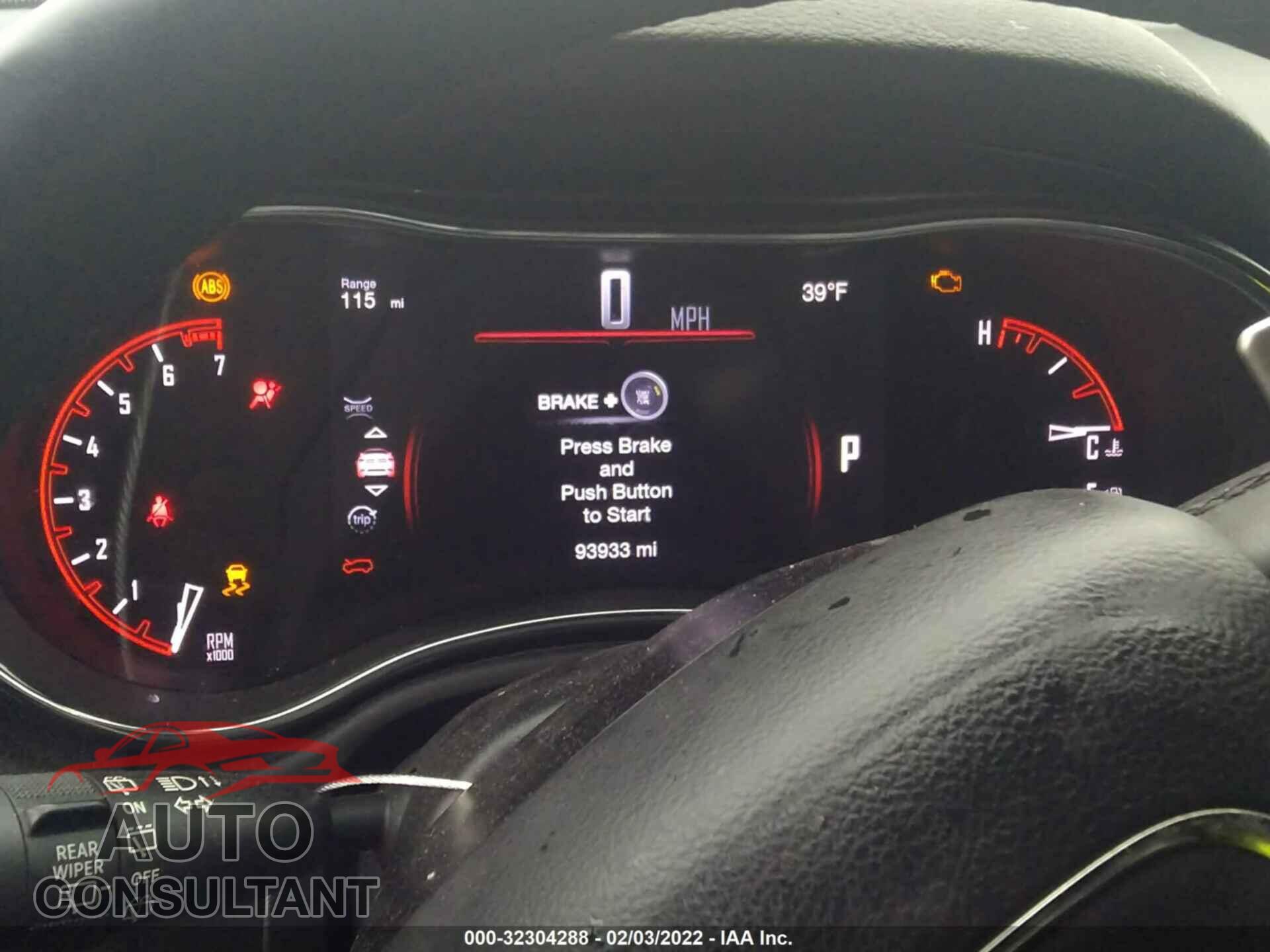 DODGE DURANGO 2017 - 1C4RDHDG7HC838649