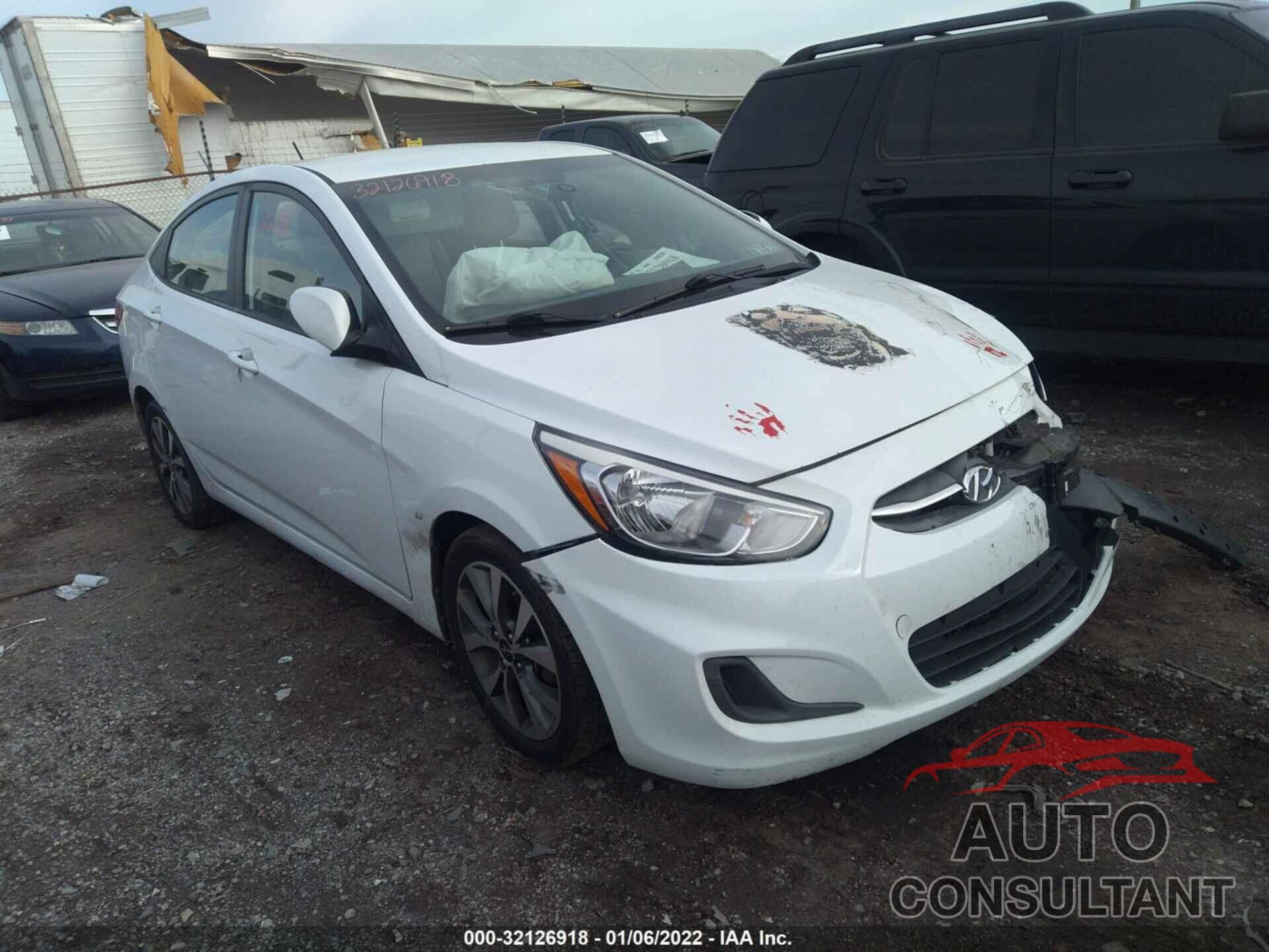 HYUNDAI ACCENT 2017 - KMHCT4AE1HU299424
