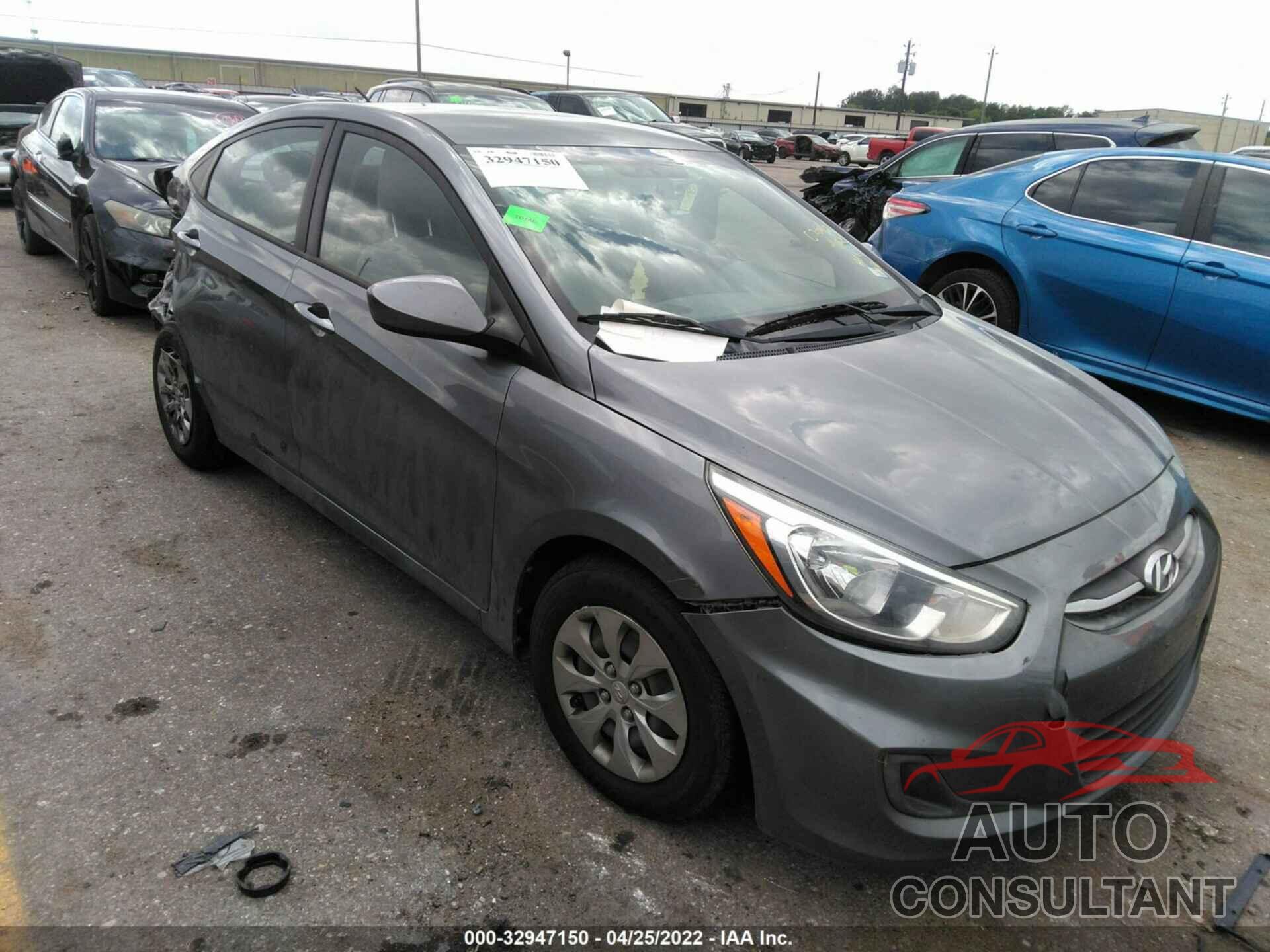 HYUNDAI ACCENT 2017 - KMHCT4AE9HU167589